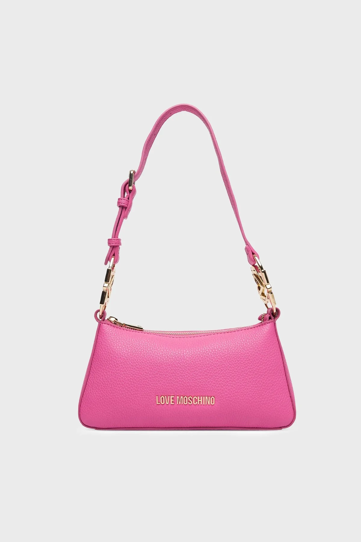 Love Moschino Logolu Ayarlanabilir Askılı Bayan Çanta JC4007PP1OLB0604 PEMBE - 1