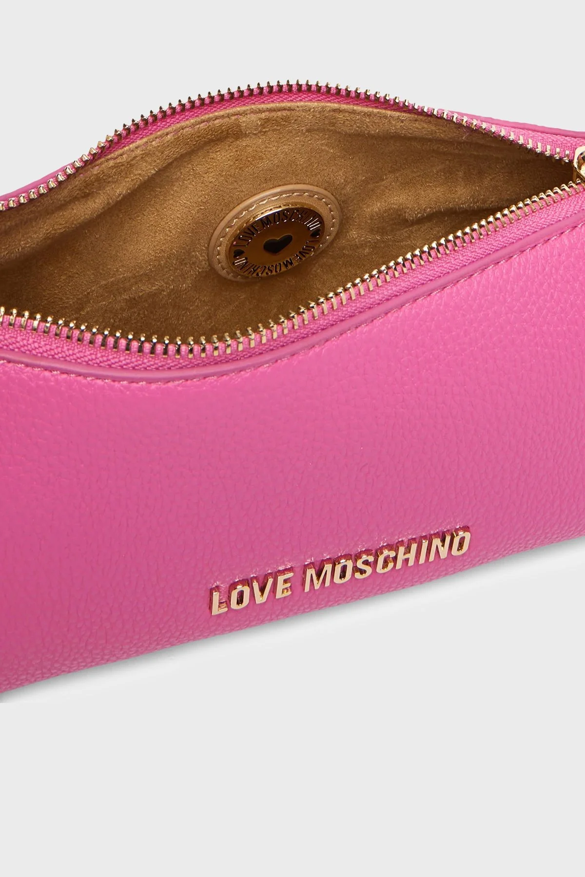 Love Moschino Logolu Ayarlanabilir Askılı Bayan Çanta JC4007PP1OLB0604 PEMBE - 6