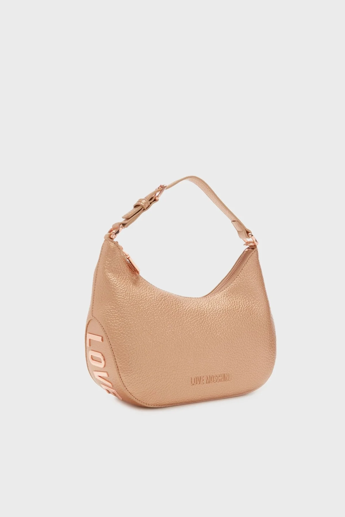 Love Moschino Logolu Ayarlanabilir Askılı Bayan Çanta JC4018PP1ILT1635 BAKIR - 3