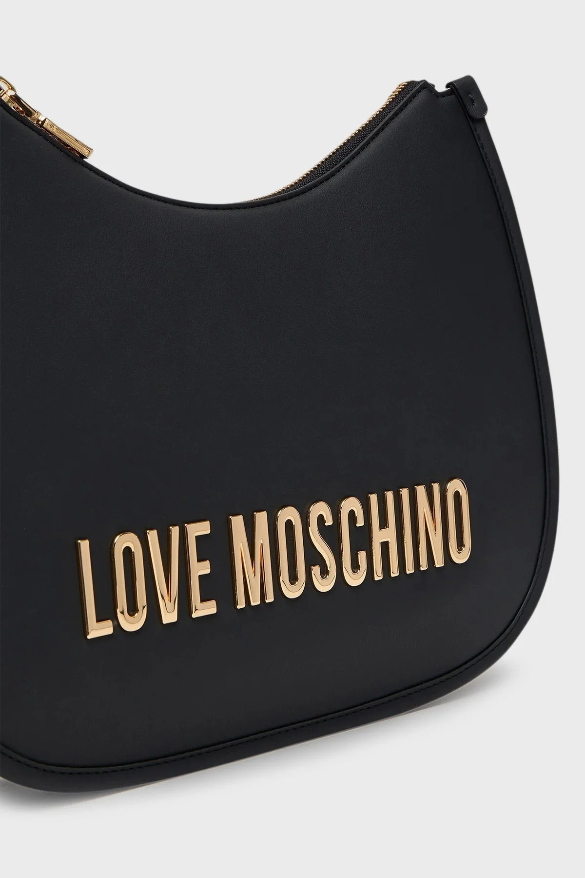 Love Moschino Logolu Ayarlanabilir Askılı Bayan Çanta JC4021PP1NKD0000 SİYAH - 6