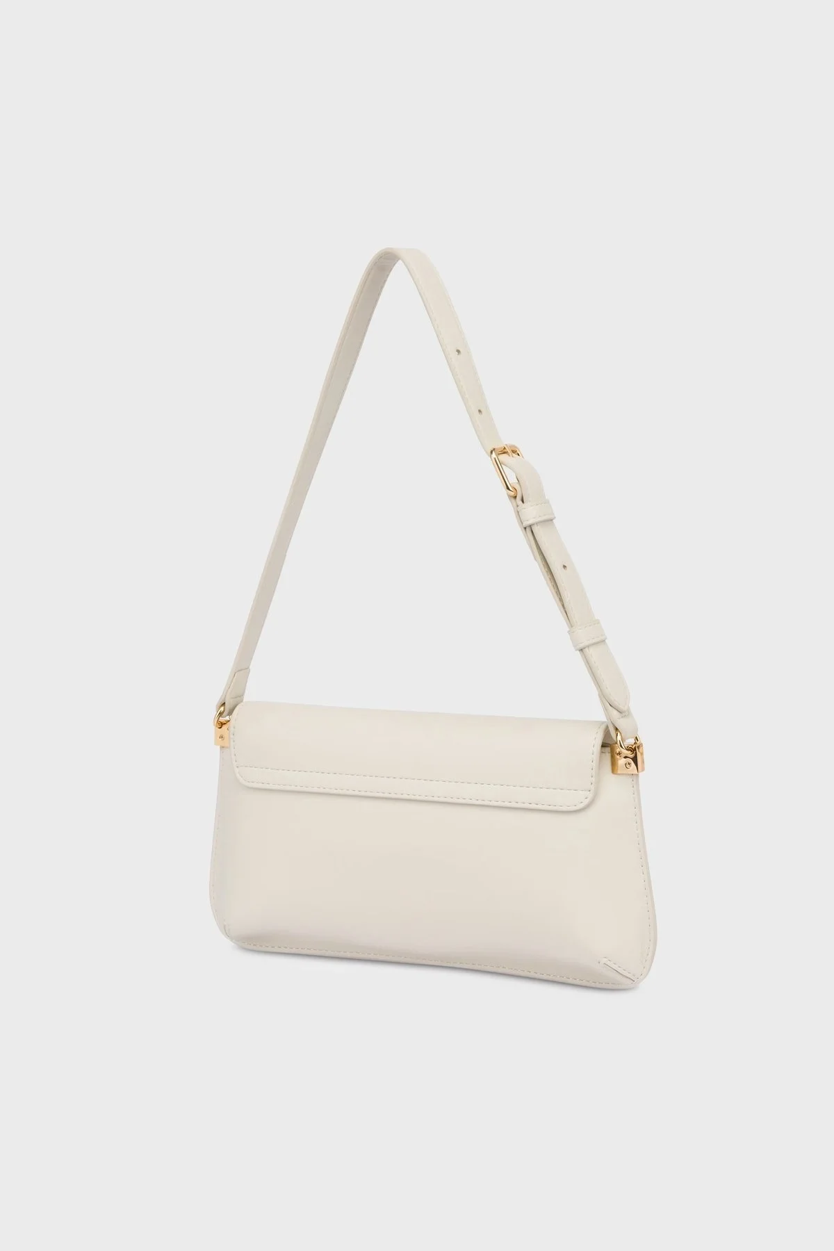 Love Moschino Logolu Ayarlanabilir Askılı Bayan Çanta JC4058PP1MLO0110 KREM - 2