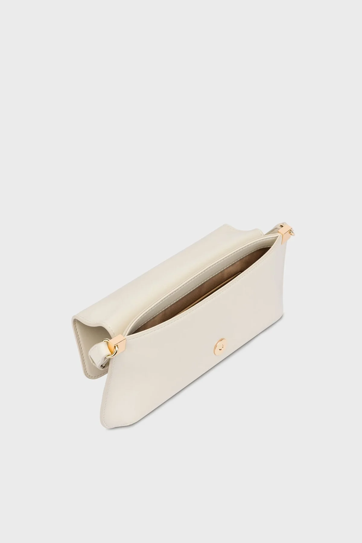 Love Moschino Logolu Ayarlanabilir Askılı Bayan Çanta JC4058PP1MLO0110 KREM - 3