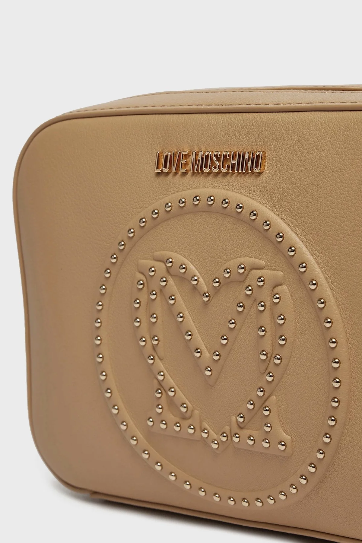 Love Moschino Logolu Ayarlanabilir Askılı Bayan Çanta JC4068PP1ML1210A TABA - 4