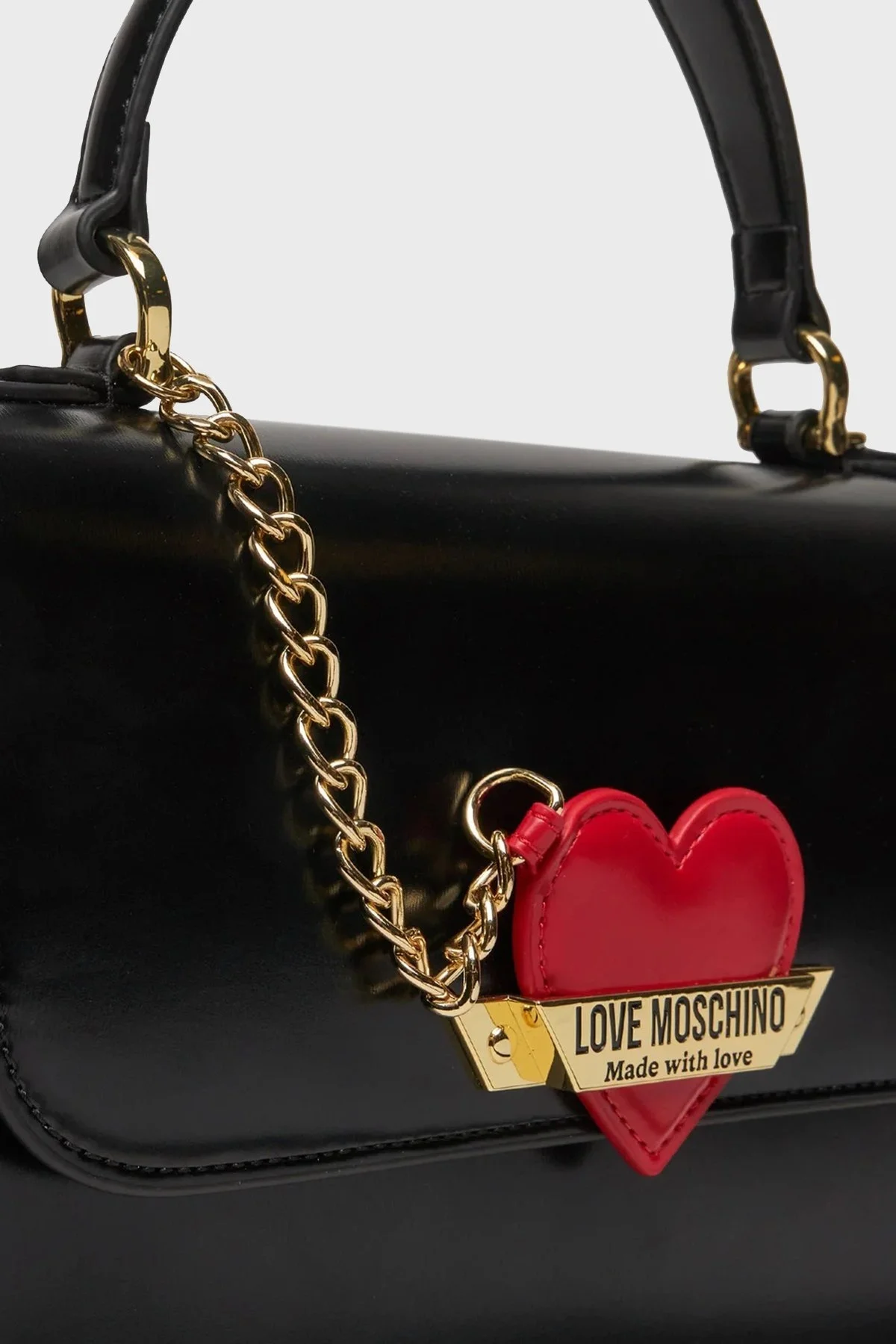 Love Moschino Logolu Ayarlanabilir Askılı Bayan Çanta JC4138PP1LLM1000 SİYAH - 6