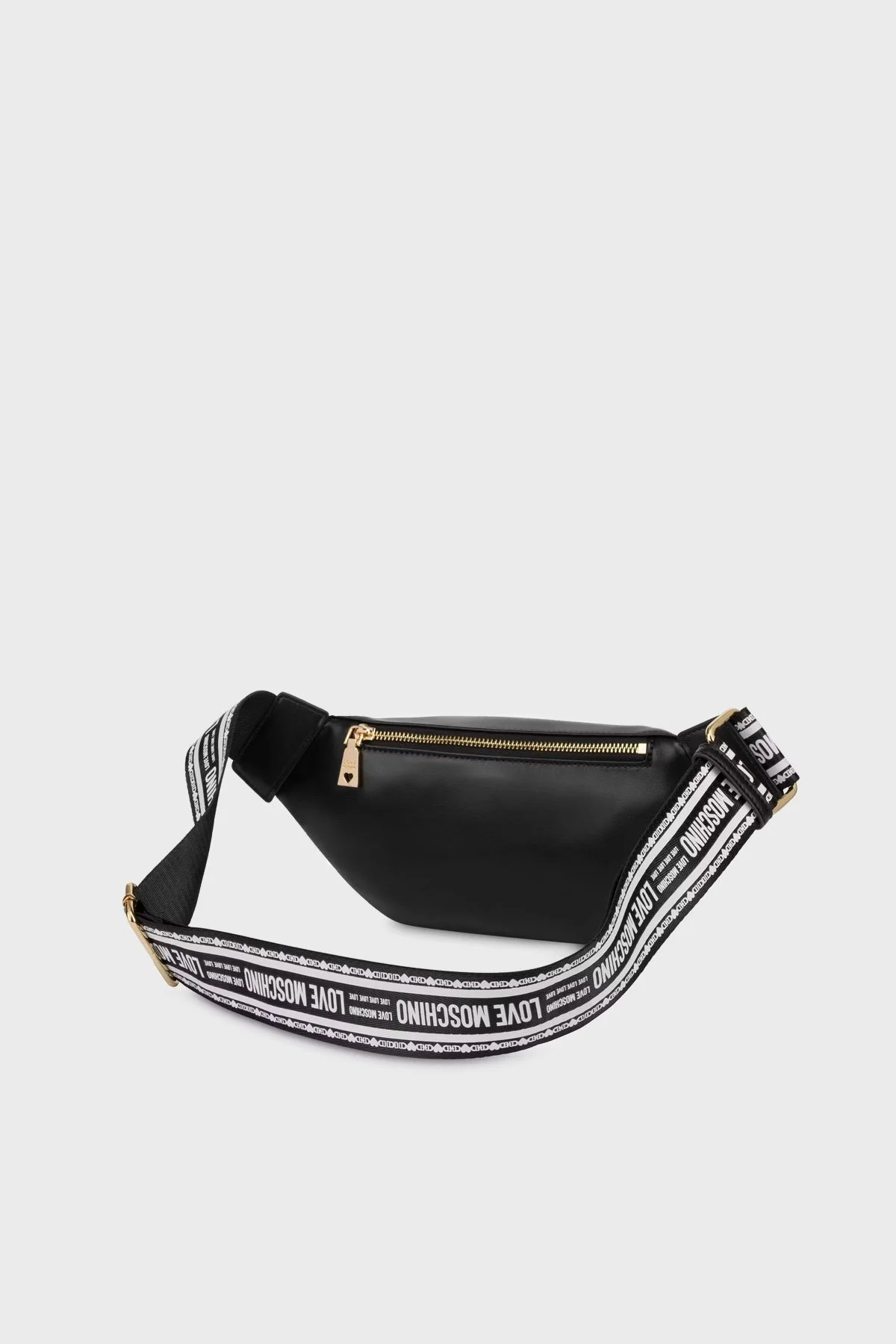 Love Moschino Logolu Ayarlanabilir Askılı Bayan Çanta JC4223PP0MKF0000 SİYAH - 6