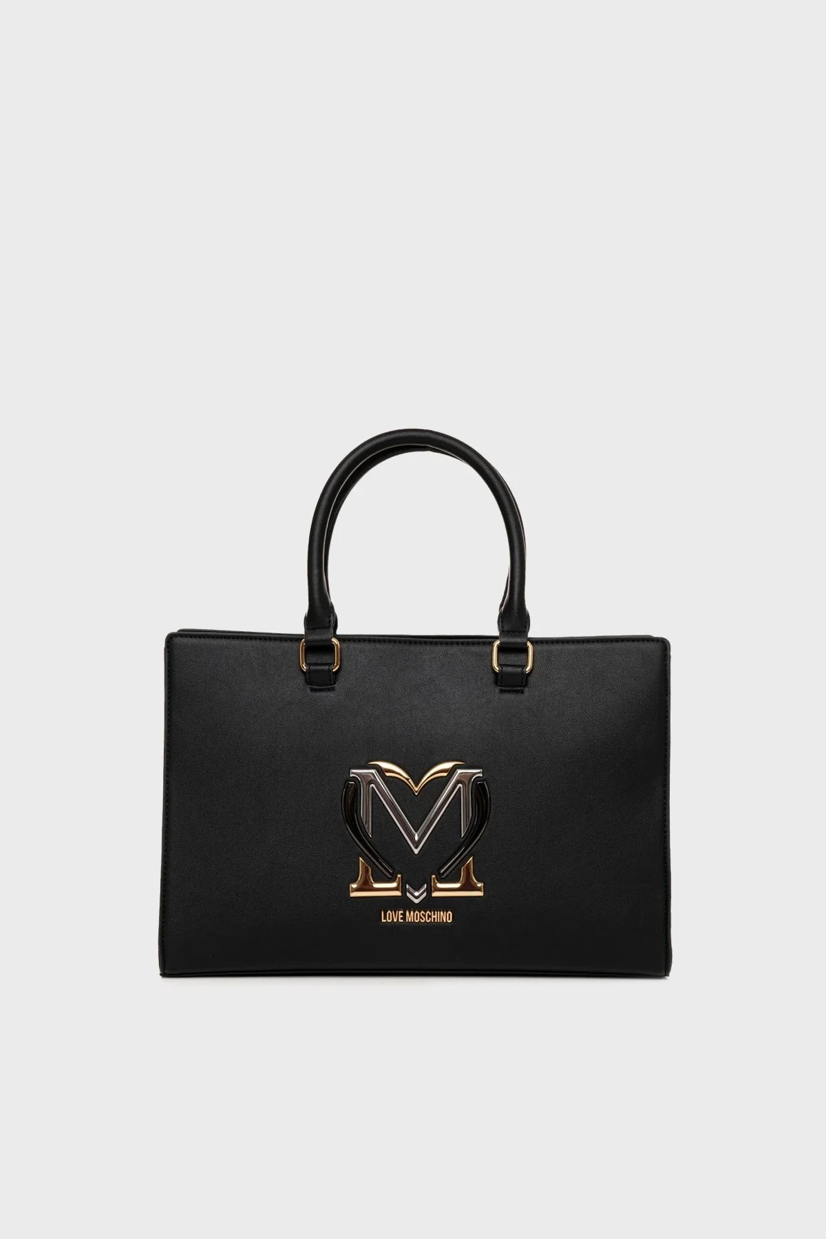 Love Moschino Logolu Ayarlanabilir Askılı Bayan Çanta JC4329PP0LKN0000 SİYAH - 1