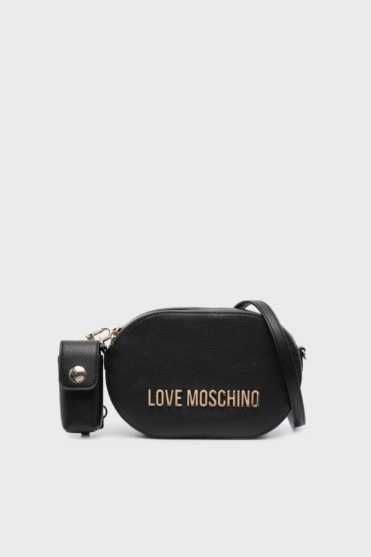 Love Moschino Logolu Ayarlanabilir Askılı Bayan Çanta JC4330PP0GK1000A SİYAH - 1