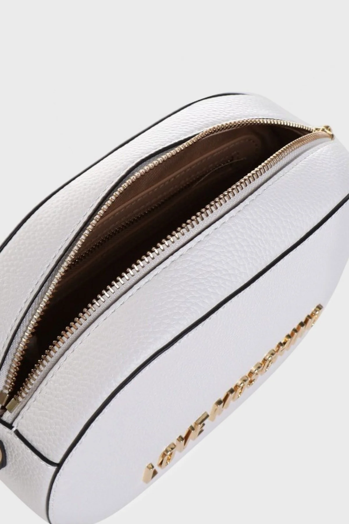 Love Moschino Logolu Ayarlanabilir Askılı Bayan Çanta JC4330PP0GK1010A BEYAZ - 4