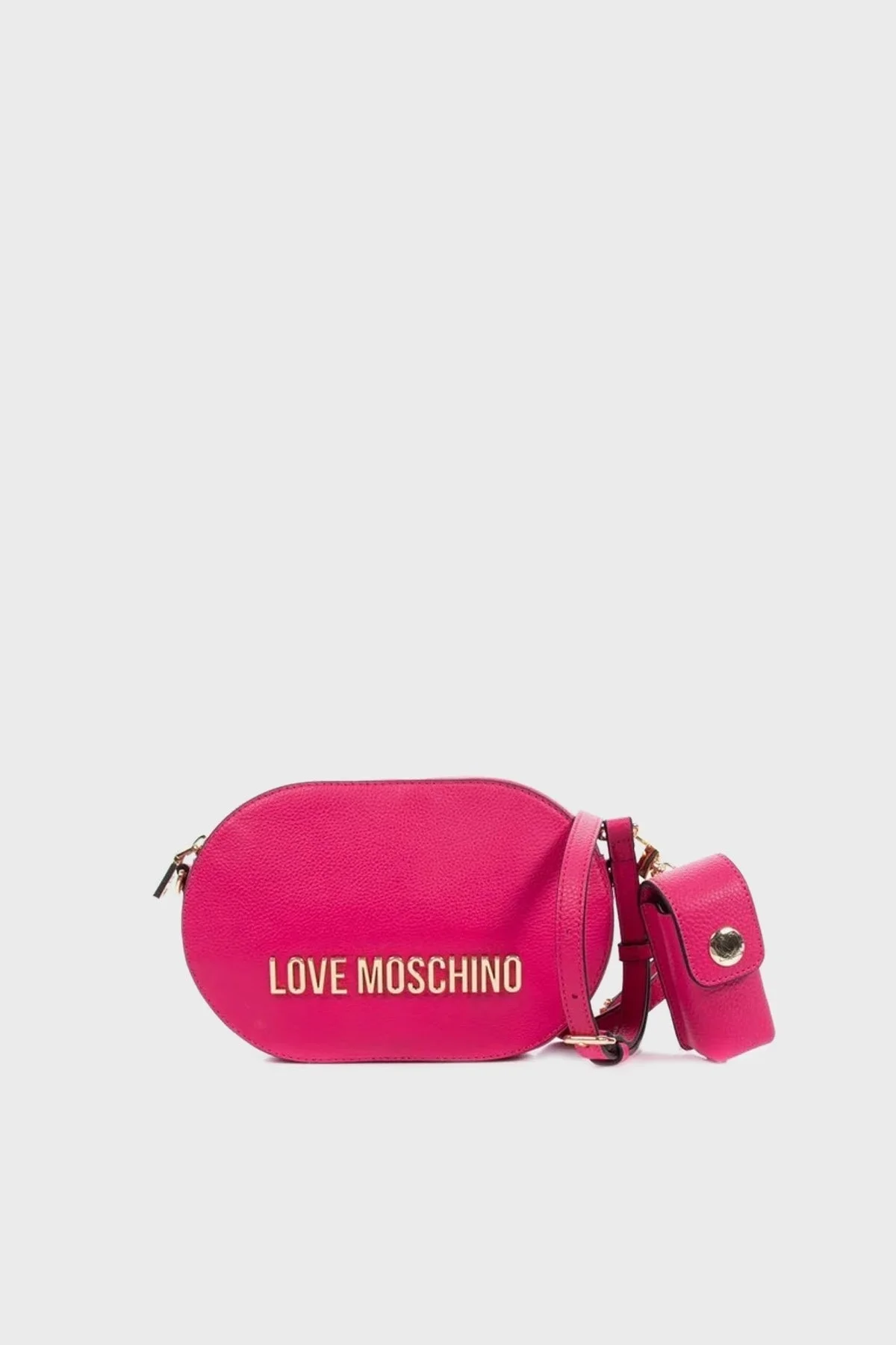 Love Moschino Logolu Ayarlanabilir Askılı Bayan Çanta JC4330PP0GK1060A FUŞYA - 1