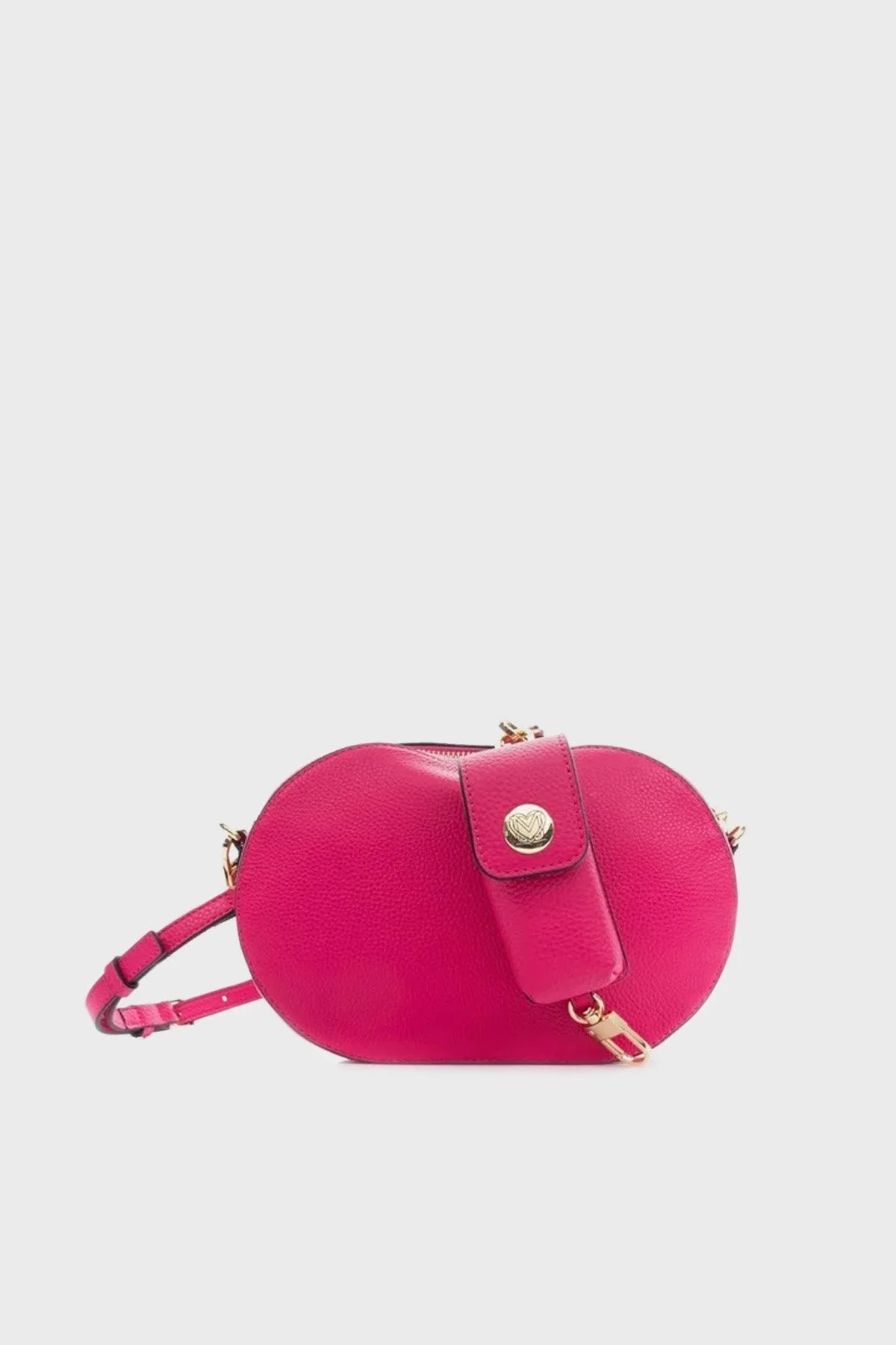 Love Moschino Logolu Ayarlanabilir Askılı Bayan Çanta JC4330PP0GK1060A FUŞYA - 5