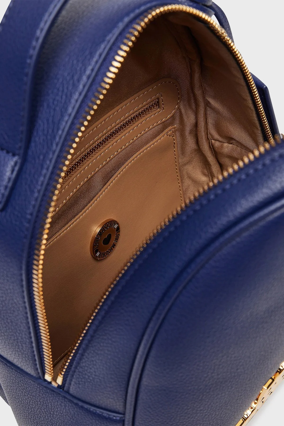 Love Moschino Logolu Ayarlanabilir Askılı Bayan Sırt Çantası JC4338PP0LKO0750 LACİVERT - 2