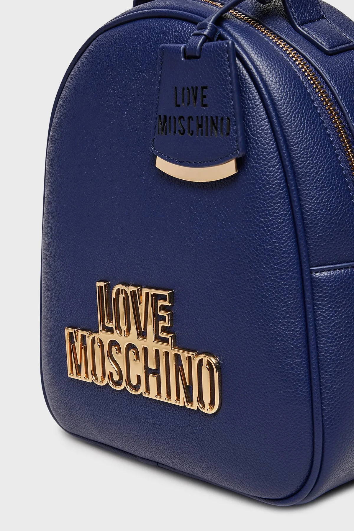 Love Moschino Logolu Ayarlanabilir Askılı Bayan Sırt Çantası JC4338PP0LKO0750 LACİVERT - 5
