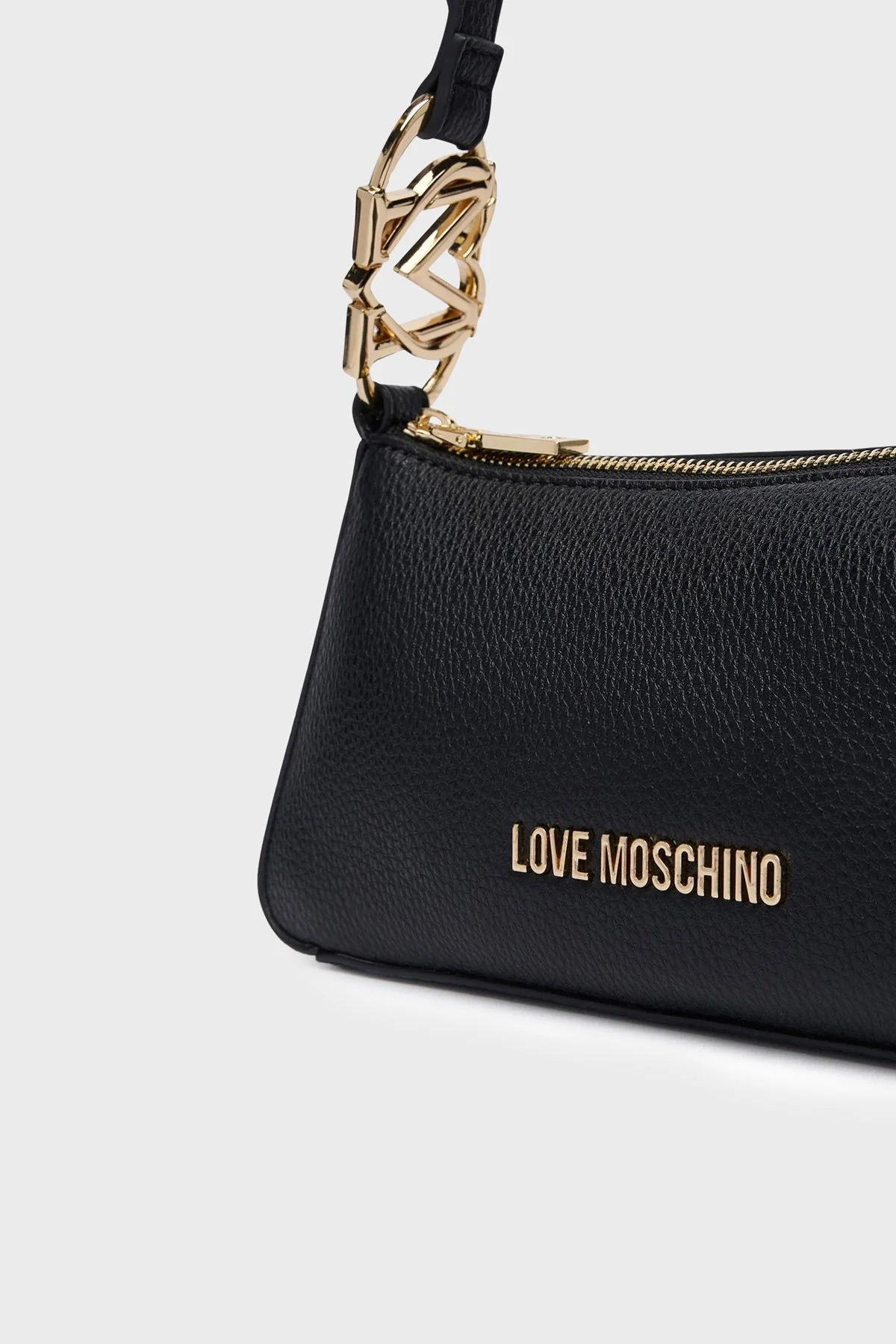 Love Moschino Logolu Ayarlanabilir Askılı Kadın Çanta JC4007PP1PLB0000 Siyah - 6