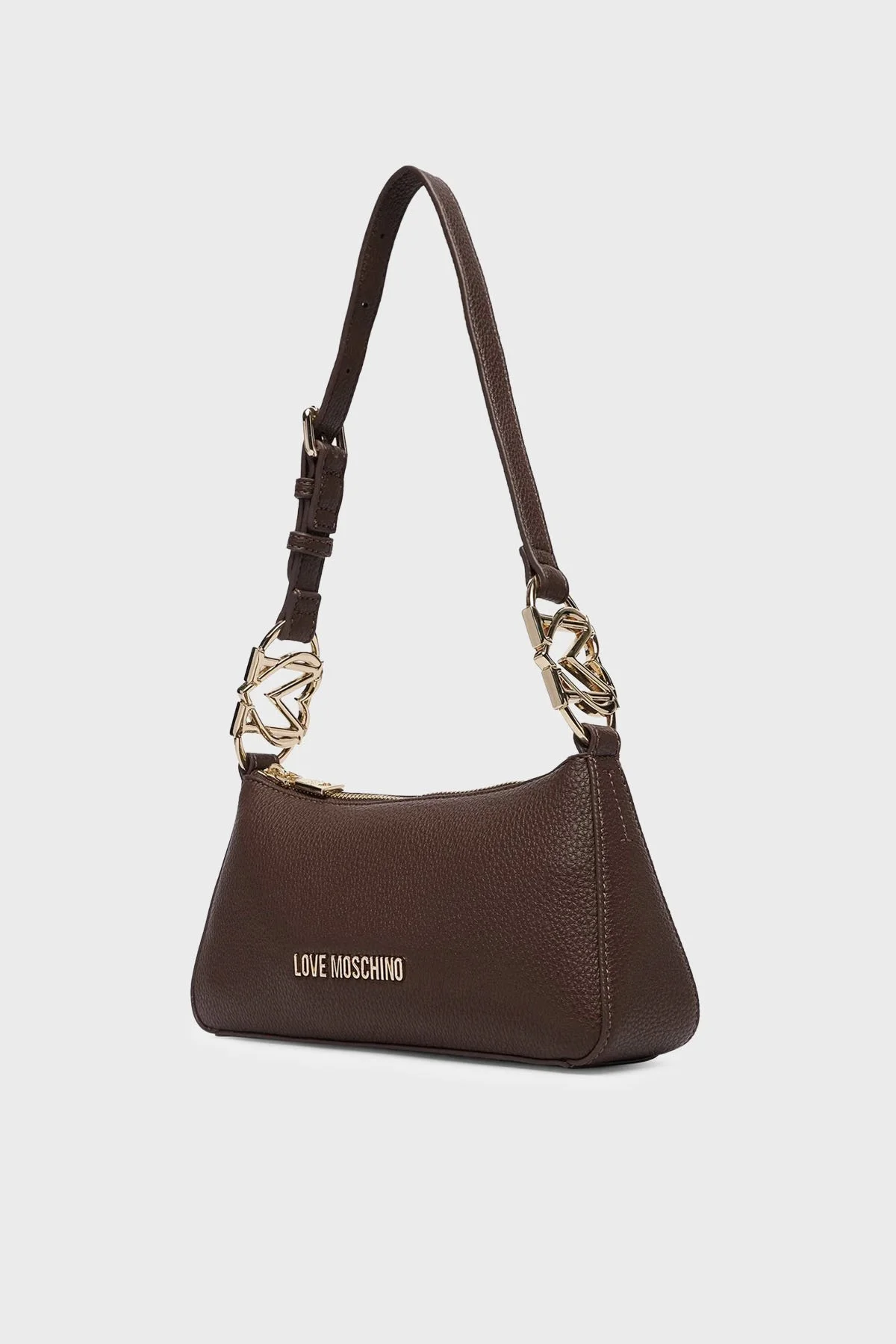 Love Moschino Logolu Ayarlanabilir Askılı Kadın Çanta JC4007PP1PLB0300 Kahve - 4