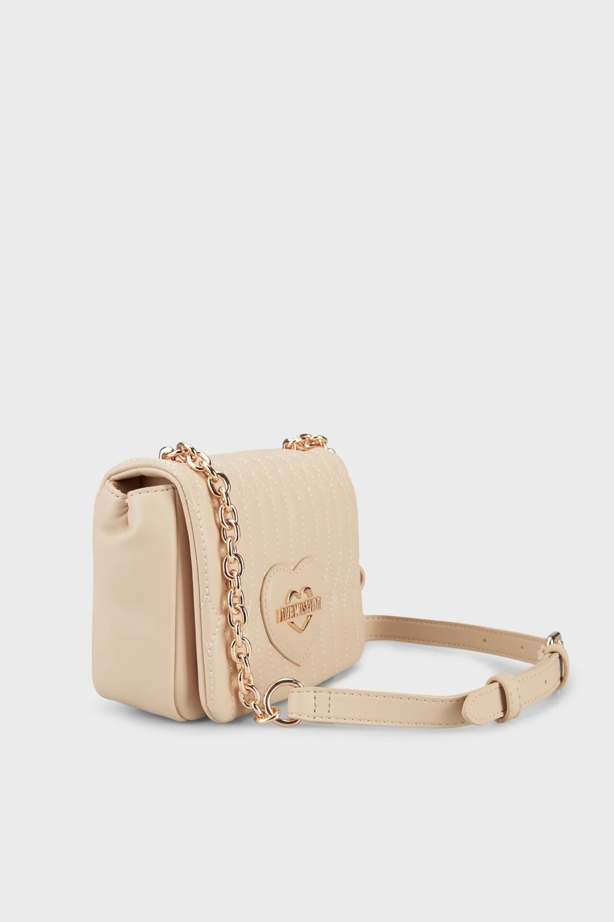 Love Moschino Logolu Ayarlanabilir Askılı Kadın Çanta JC4015PP1OLJ0129 BEJ - 3