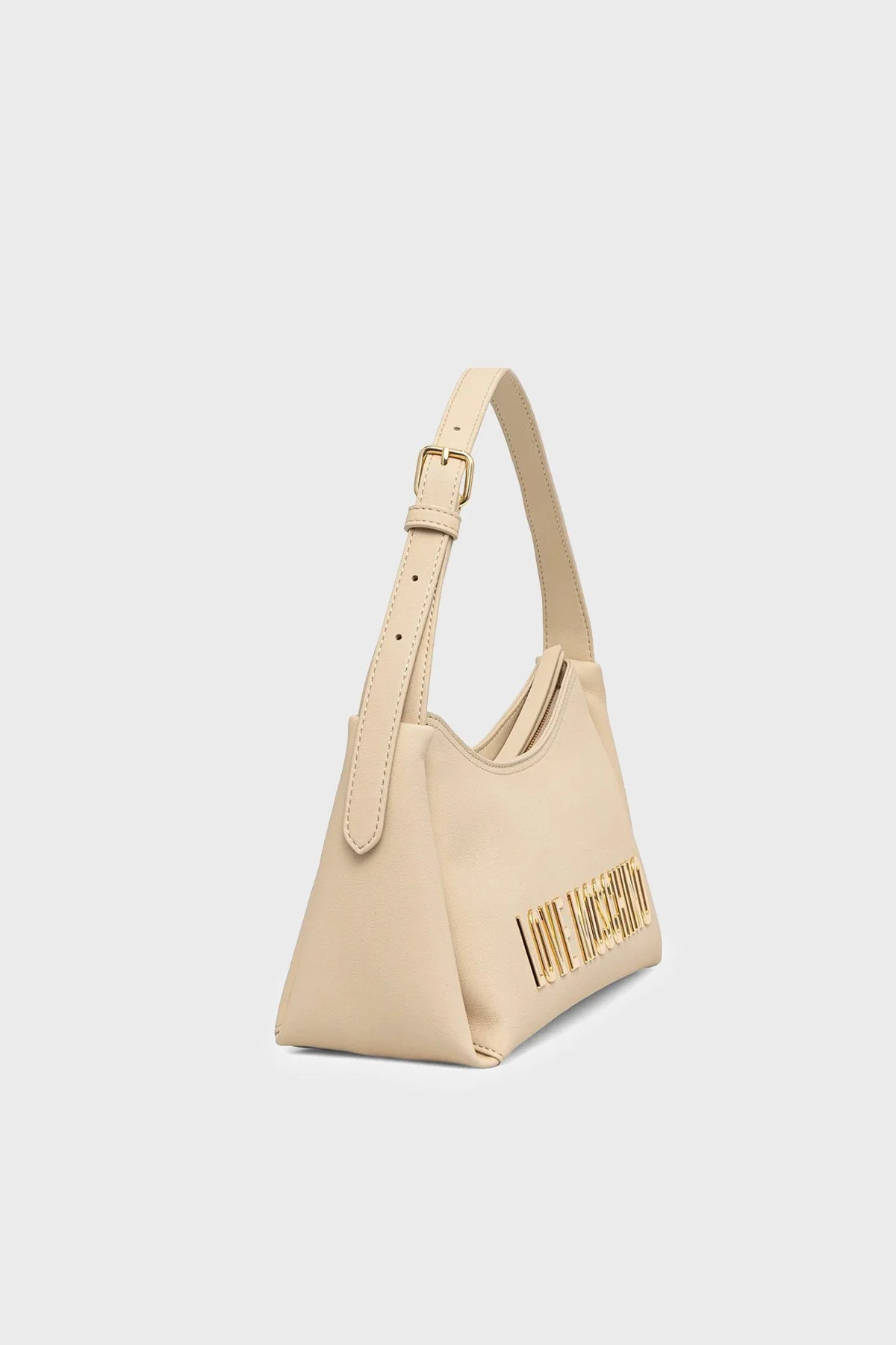 Love Moschino Logolu Ayarlanabilir Askılı Kadın Çanta JC4106PP1OKD0129 BEJ - 2