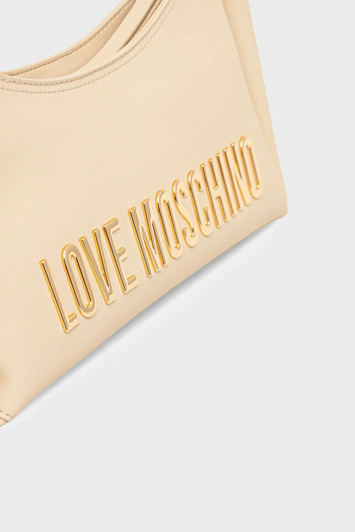 Love Moschino Logolu Ayarlanabilir Askılı Kadın Çanta JC4106PP1OKD0129 BEJ - 4
