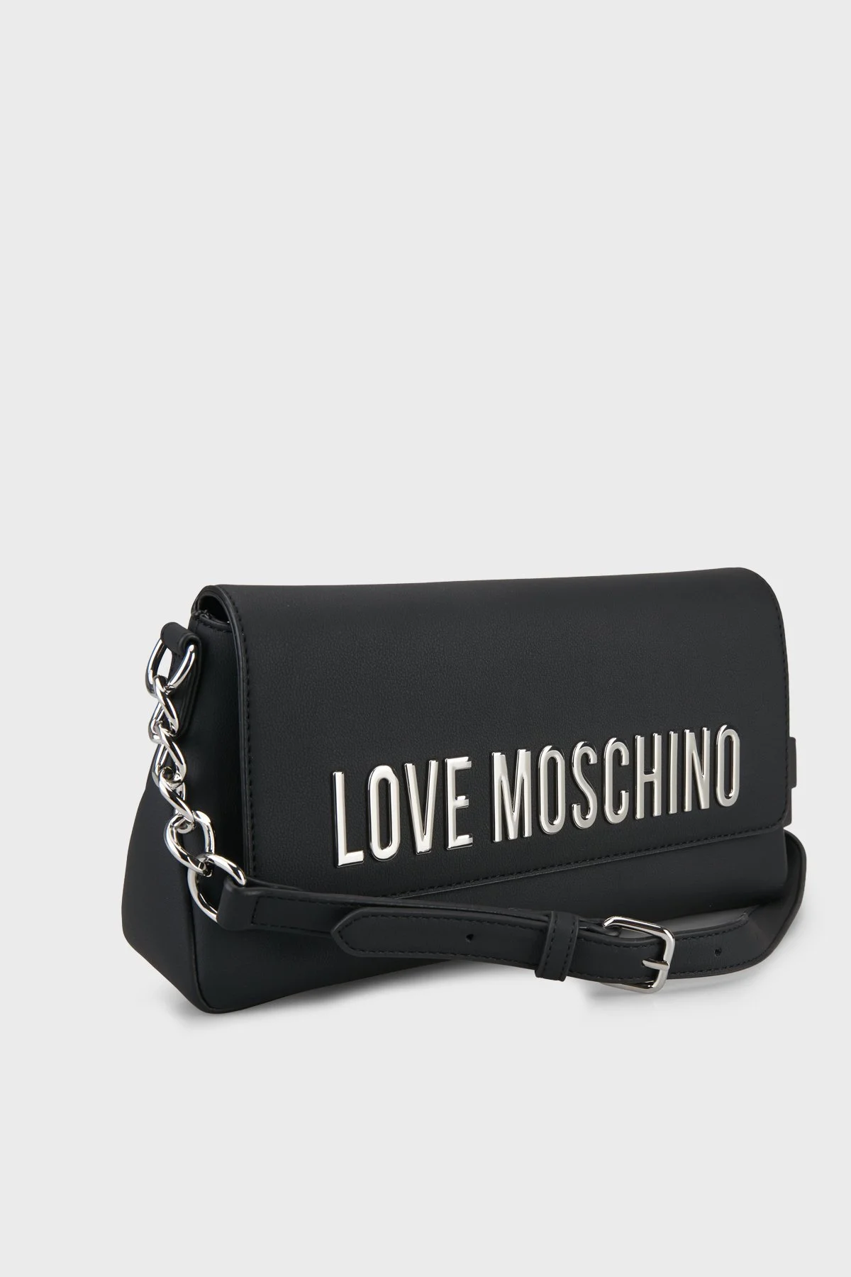 Love Moschino Logolu Ayarlanabilir Askılı Kadın Çanta JC4109PP1OKD000B SİYAH - 3