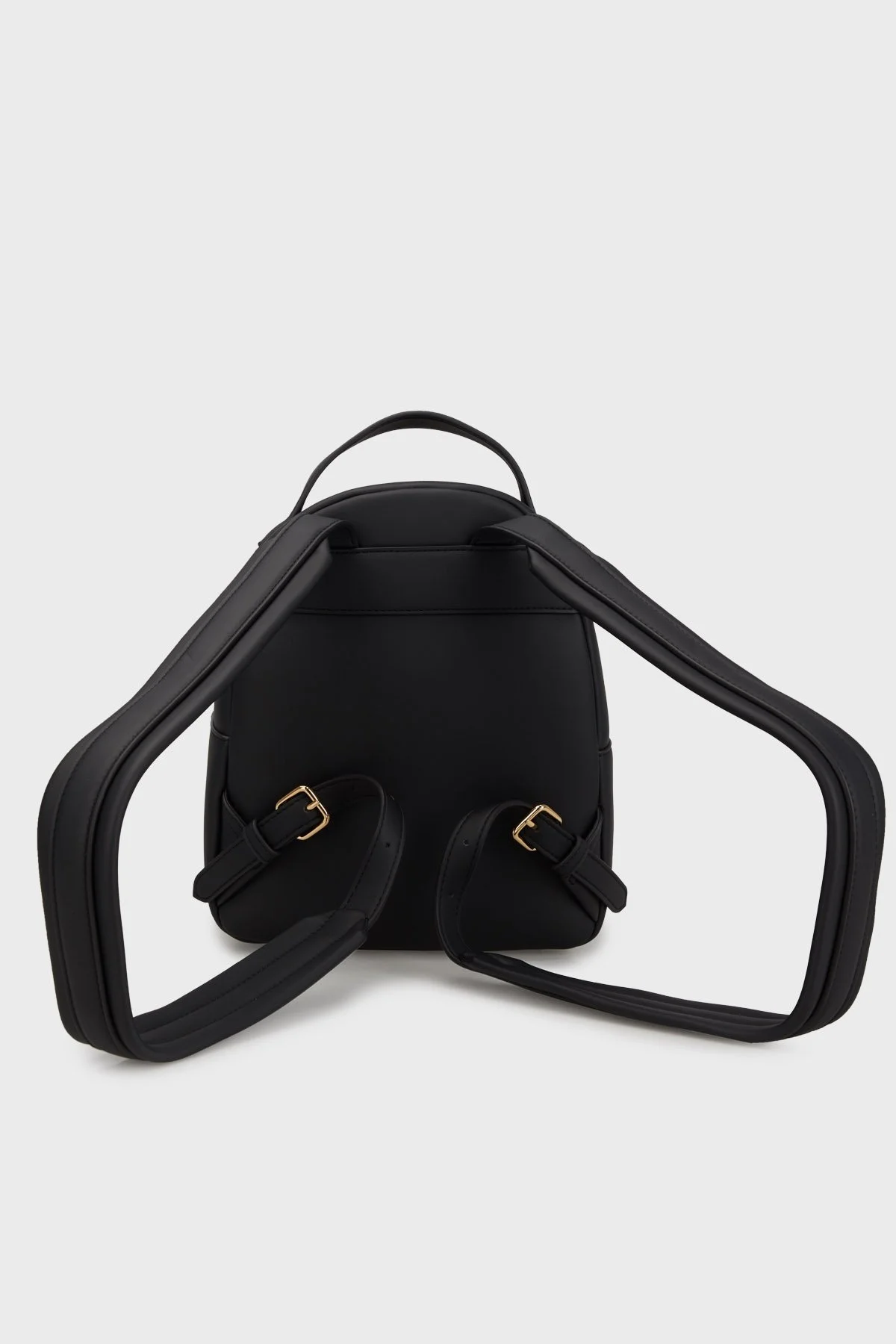 Love Moschino Logolu Ayarlanabilir Çift Askılı Bayan Sırt Çantası JC4197PP1MKD0000 SİYAH - 3