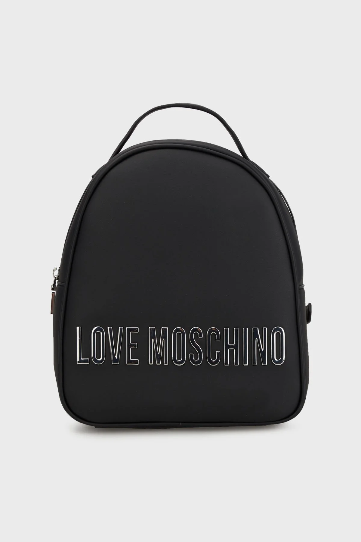 Love Moschino Logolu Ayarlanabilir Çift Askılı Bayan Sırt Çantası JC4197PP1MKD000B SİYAH - 1