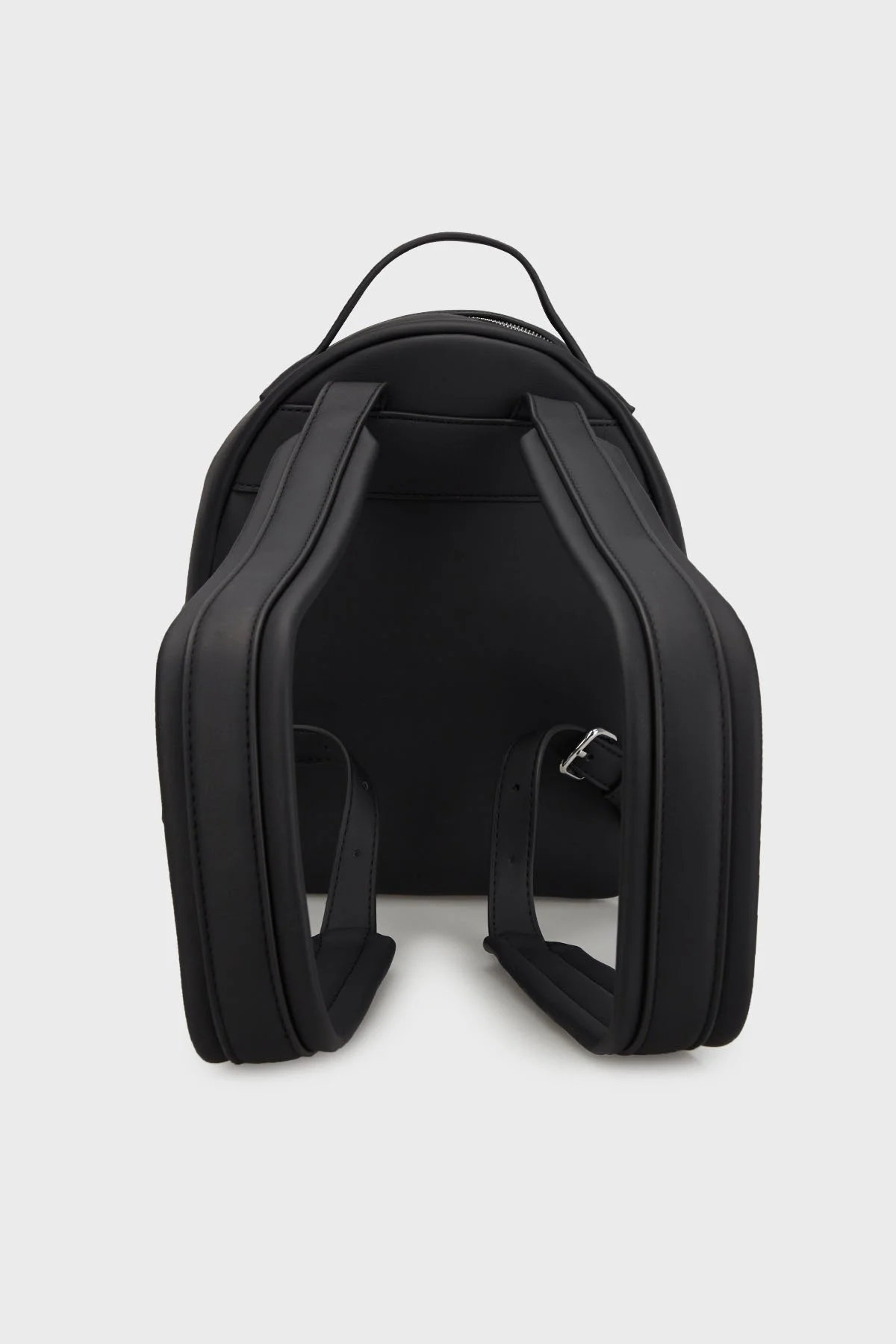 Love Moschino Logolu Ayarlanabilir Çift Askılı Bayan Sırt Çantası JC4197PP1MKD000B SİYAH - 3