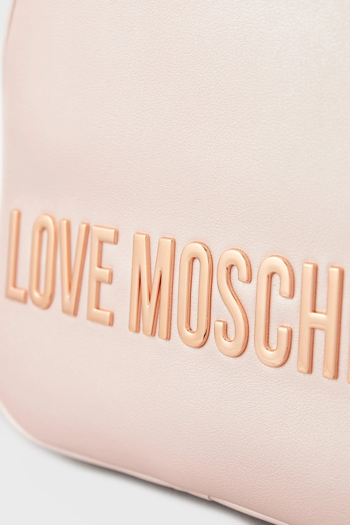 Love Moschino Logolu Ayarlanabilir Çift Askılı Bayan Sırt Çantası JC4197PP1MKD197A PEMBE - 8