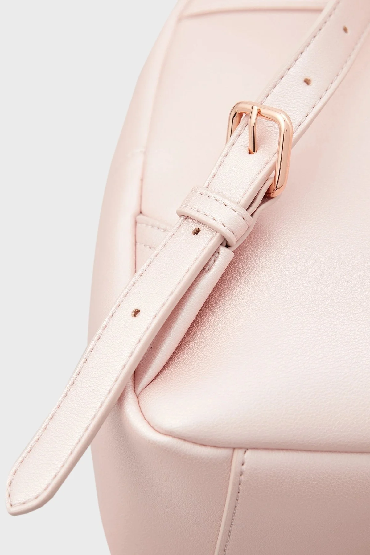 Love Moschino Logolu Ayarlanabilir Çift Askılı Bayan Sırt Çantası JC4197PP1MKD197A PEMBE - 10