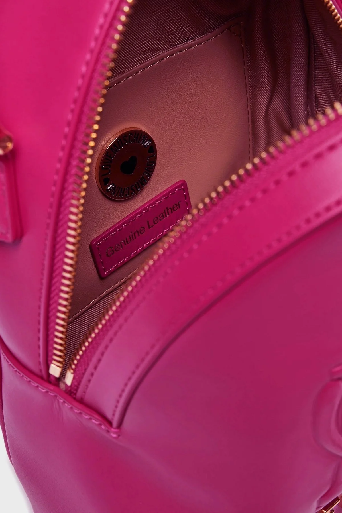 Love Moschino Logolu Ayarlanabilir Çift Askılı Bayan Sırt Çantası JC4361PP0LK1262A FUŞYA - 10