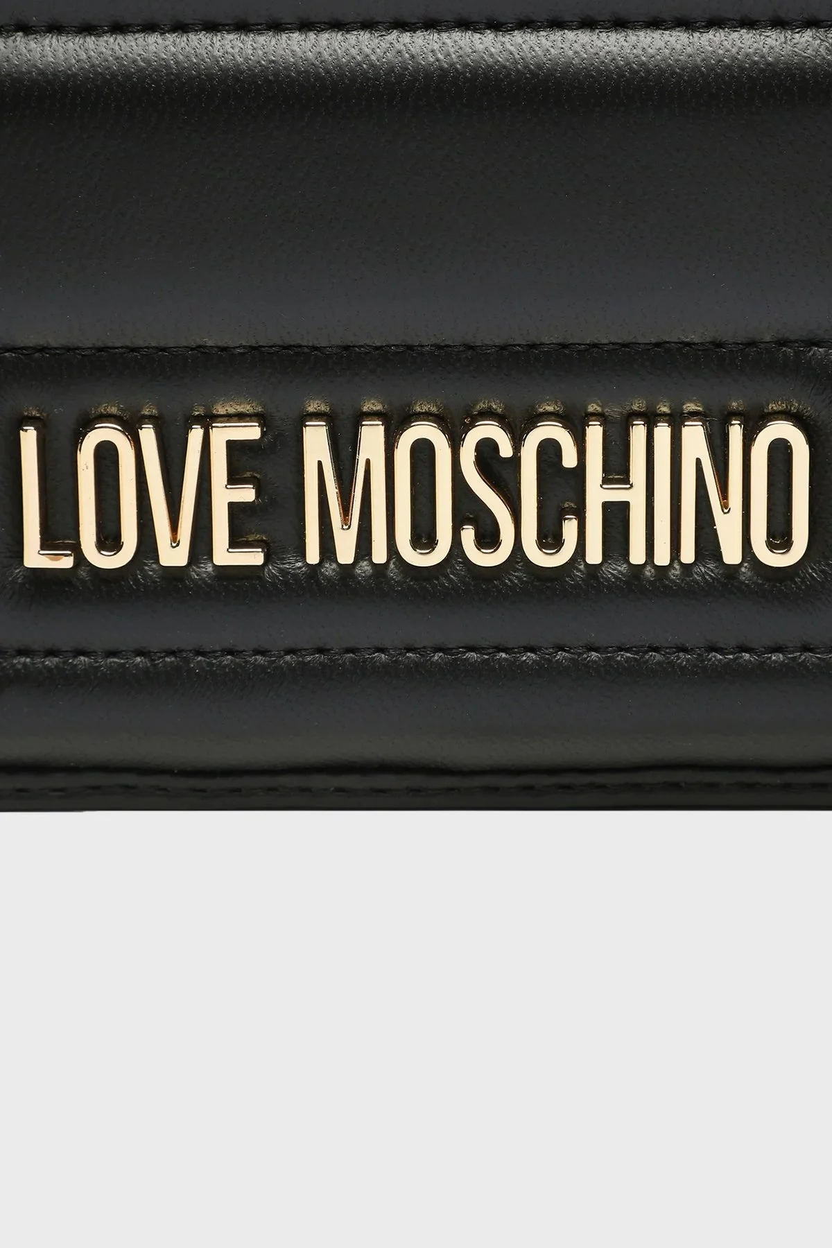Love Moschino Logolu Ayarlanabilir Omuz Askılı Bayan Çanta JC4056PP1HL1200A SİYAH - 2