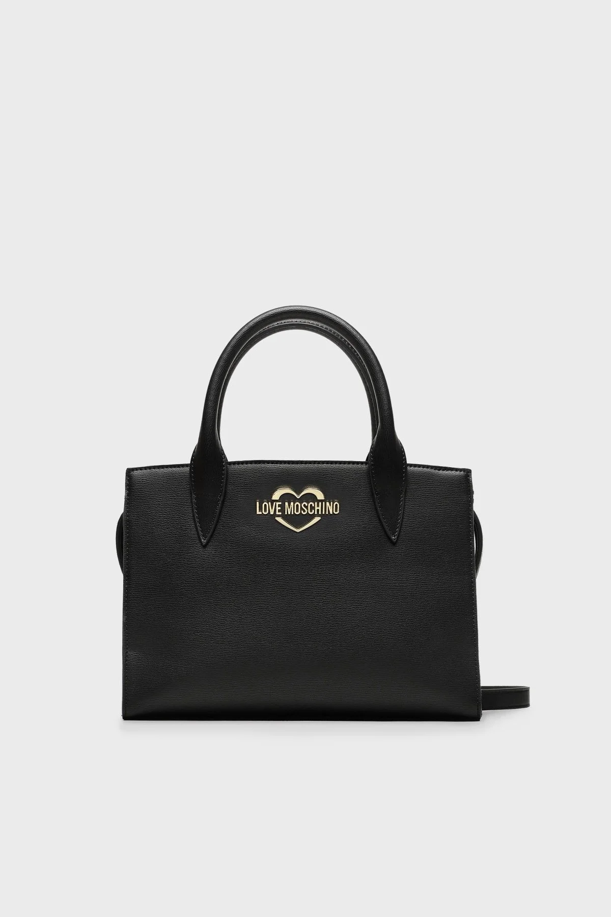 Love Moschino Logolu Ayarlanabilir Omuz Askılı Bayan Çanta JC4080PP1HLD0000 SİYAH - 1