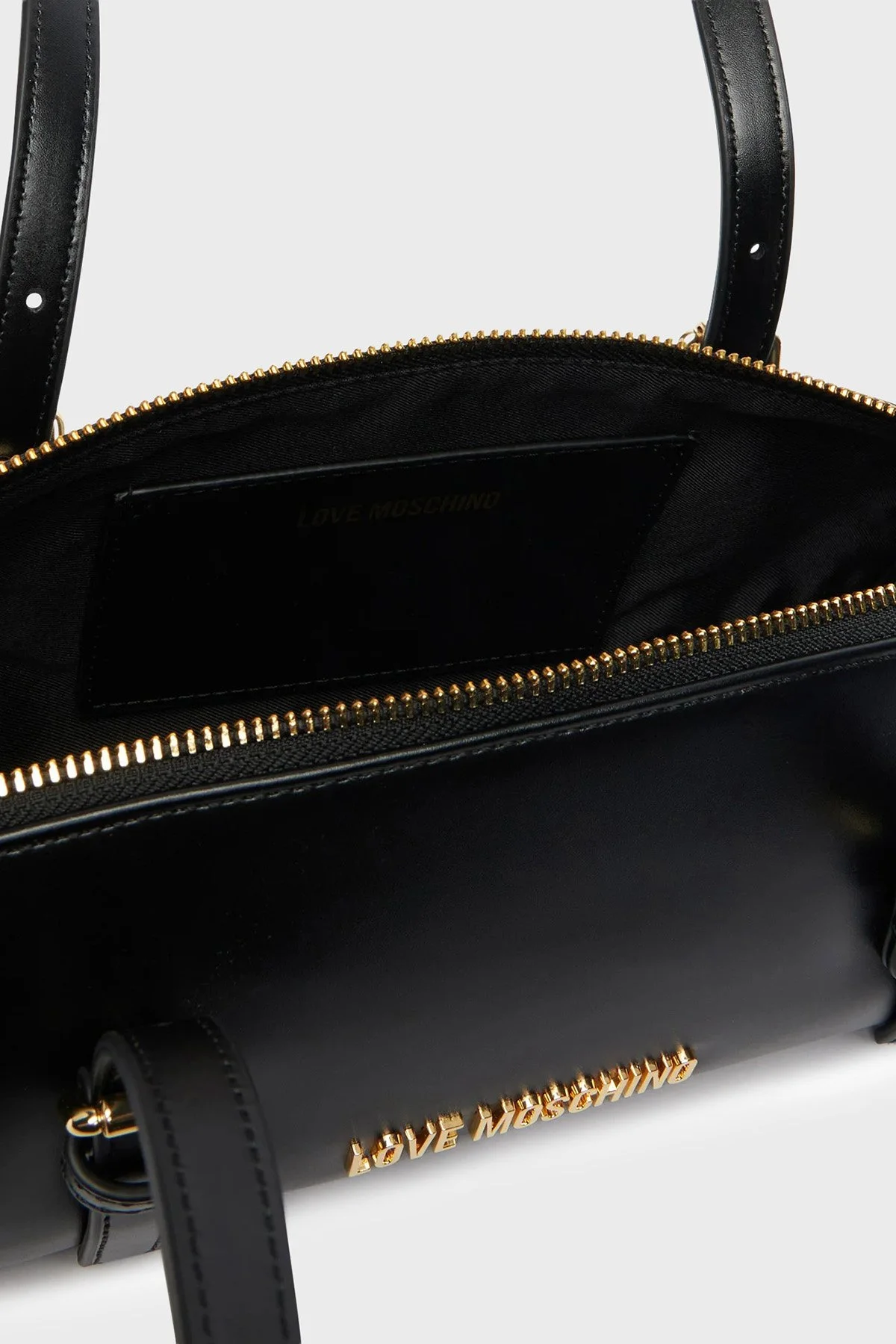 Love Moschino Logolu Ayarlanabilir Omuz Askılı Kadın Çanta JC4101PP1PLY0000 Siyah - 5