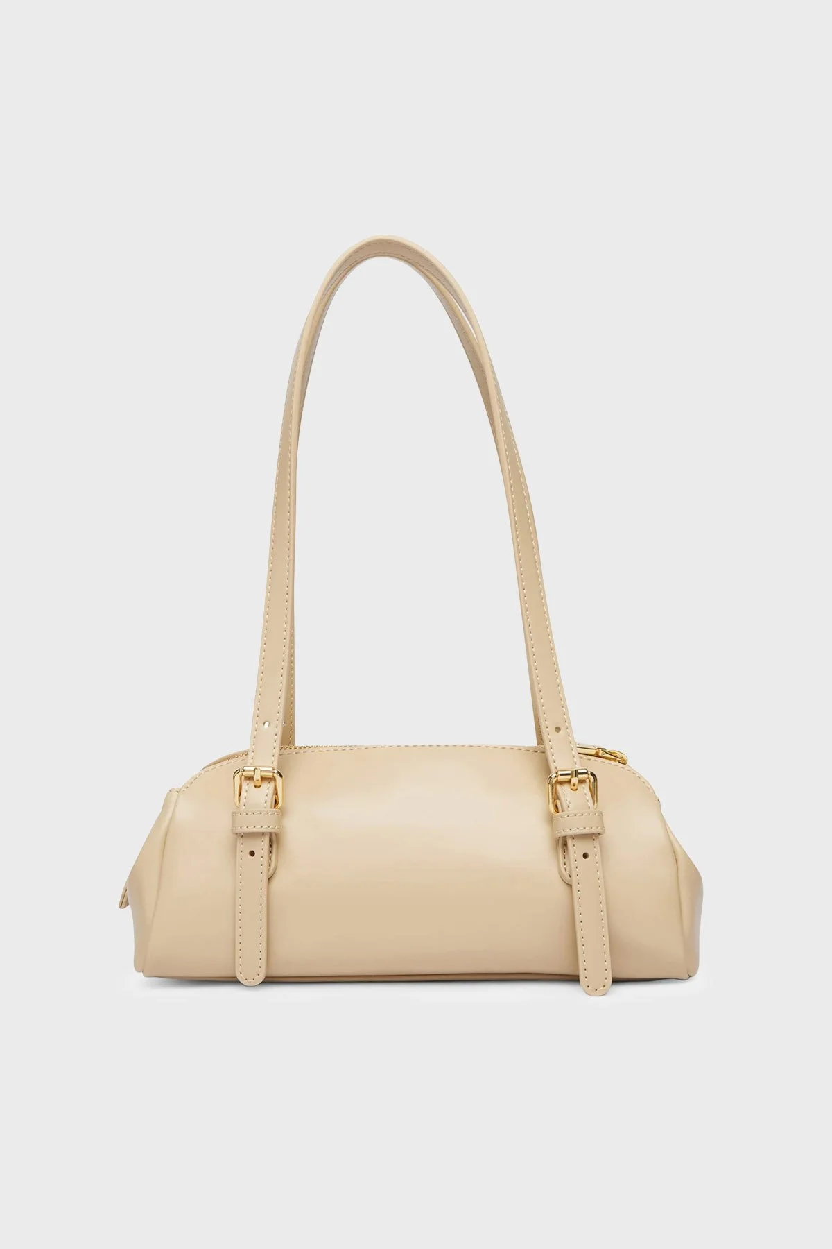 Love Moschino Logolu Ayarlanabilir Omuz Askılı Kadın Çanta JC4101PP1PLY0129 Bej - 4
