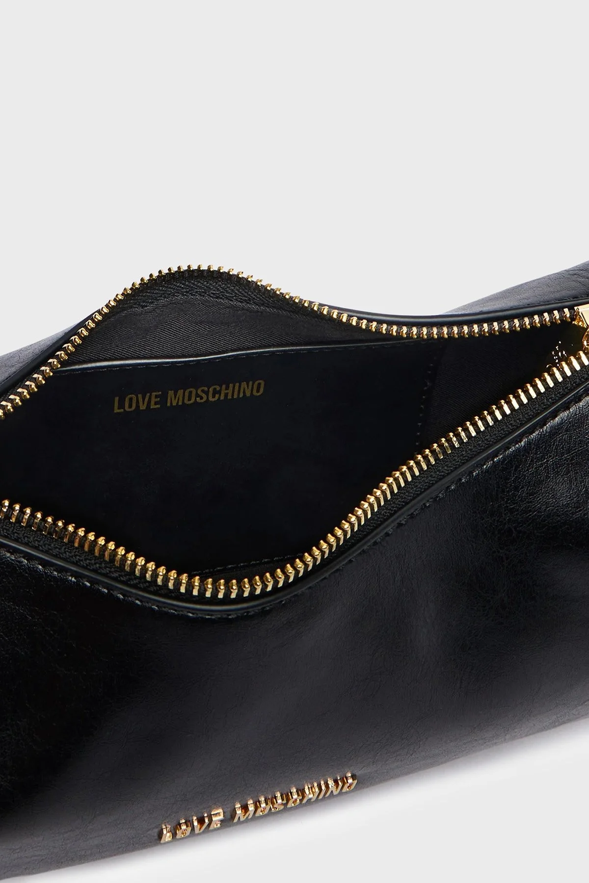 Love Moschino Logolu Ayarlanabilir Omuz Askılı Kadın Çanta JC4390PP1PKO0000 Siyah - 5