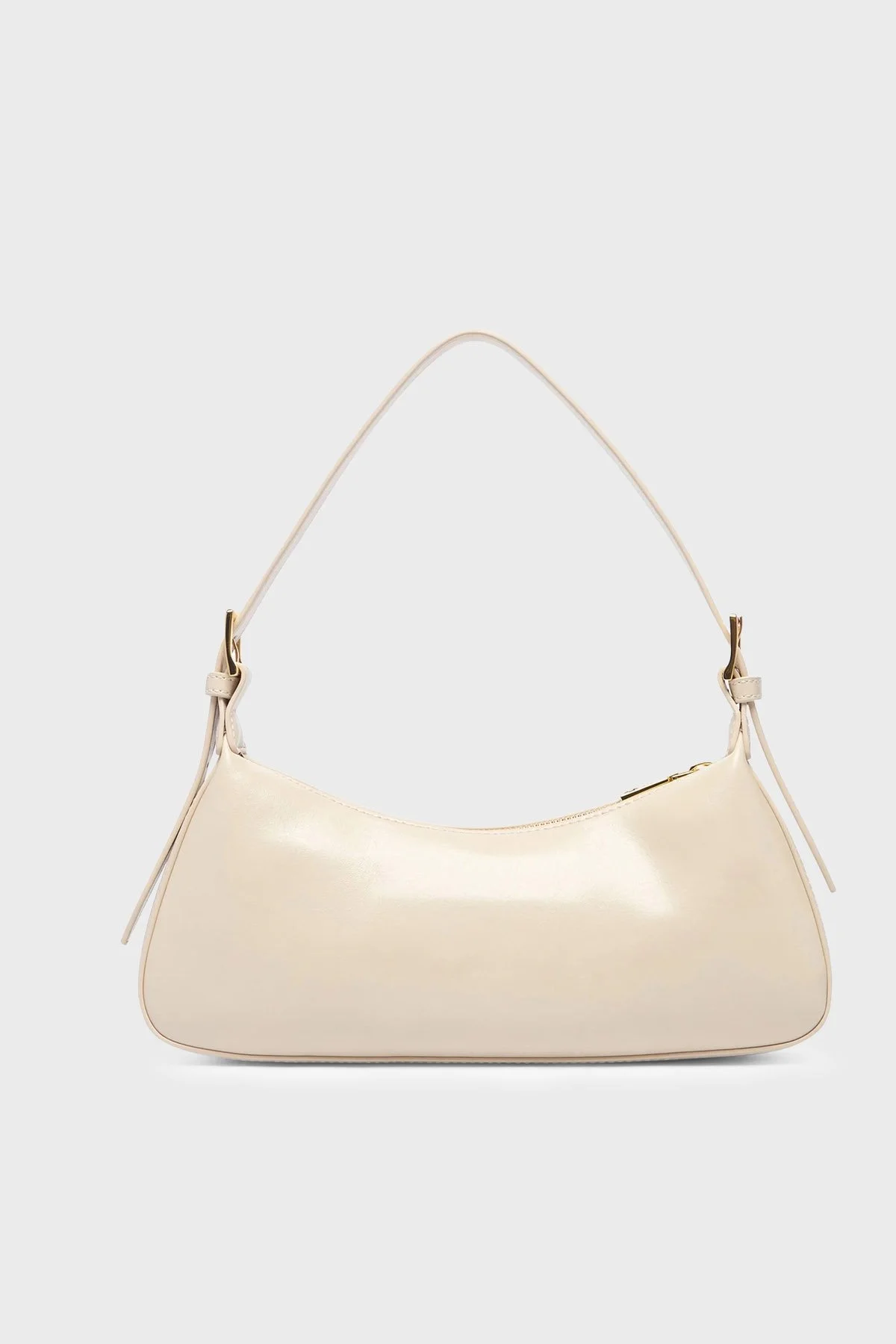 Love Moschino Logolu Ayarlanabilir Omuz Askılı Kadın Çanta JC4390PP1PKO0110 Bej - 3