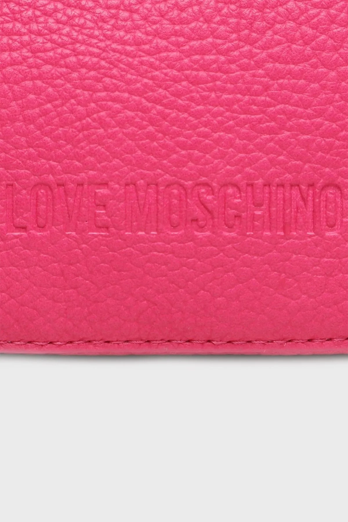 Love Moschino Logolu Ayarlanabilir Uzatma Askılı Bayan Çanta JC4019PP1HLT0615 FUŞYA - 2
