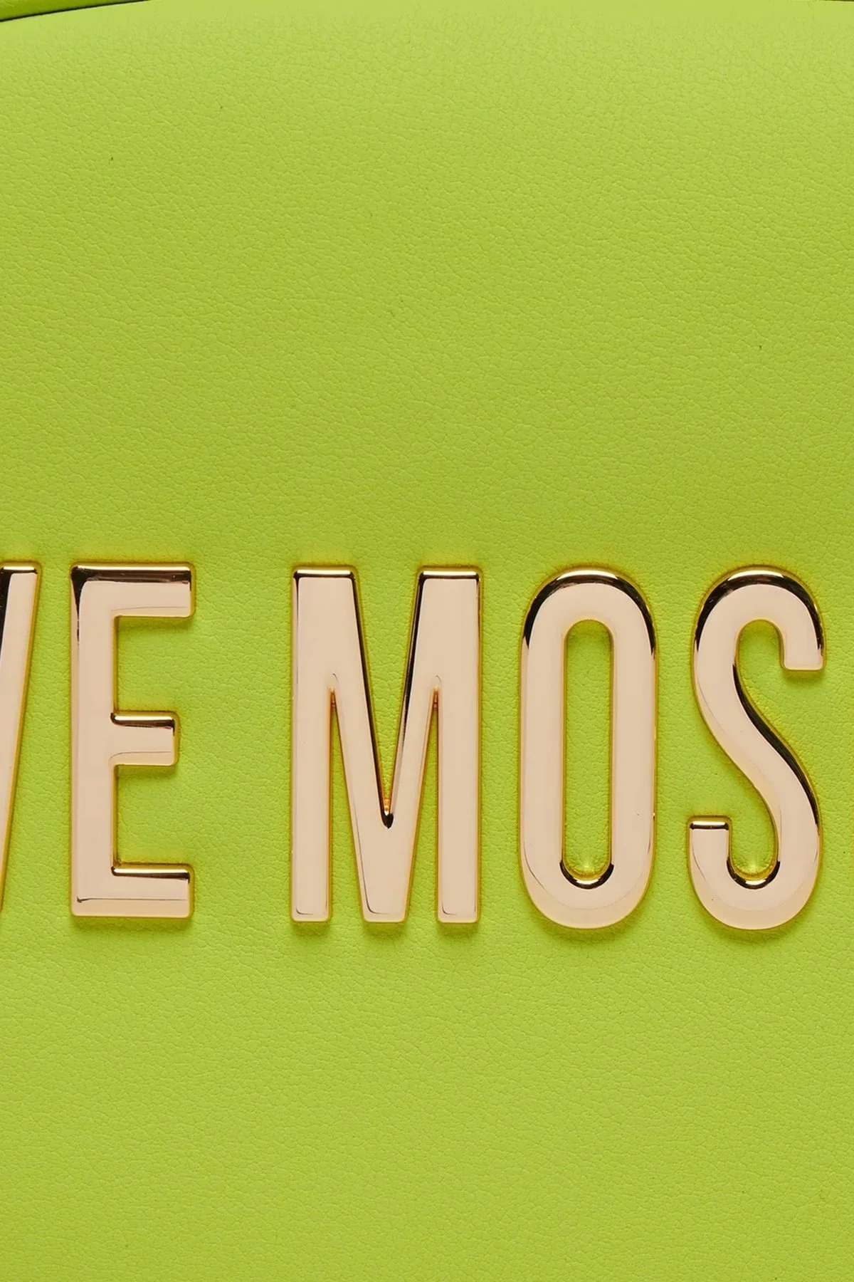 Love Moschino Logolu Ayarlanabilir ve Çıkarılabilir Askılı Bayan Çanta JC4199PP1IKD0404 FISTIK YEŞİL - 5
