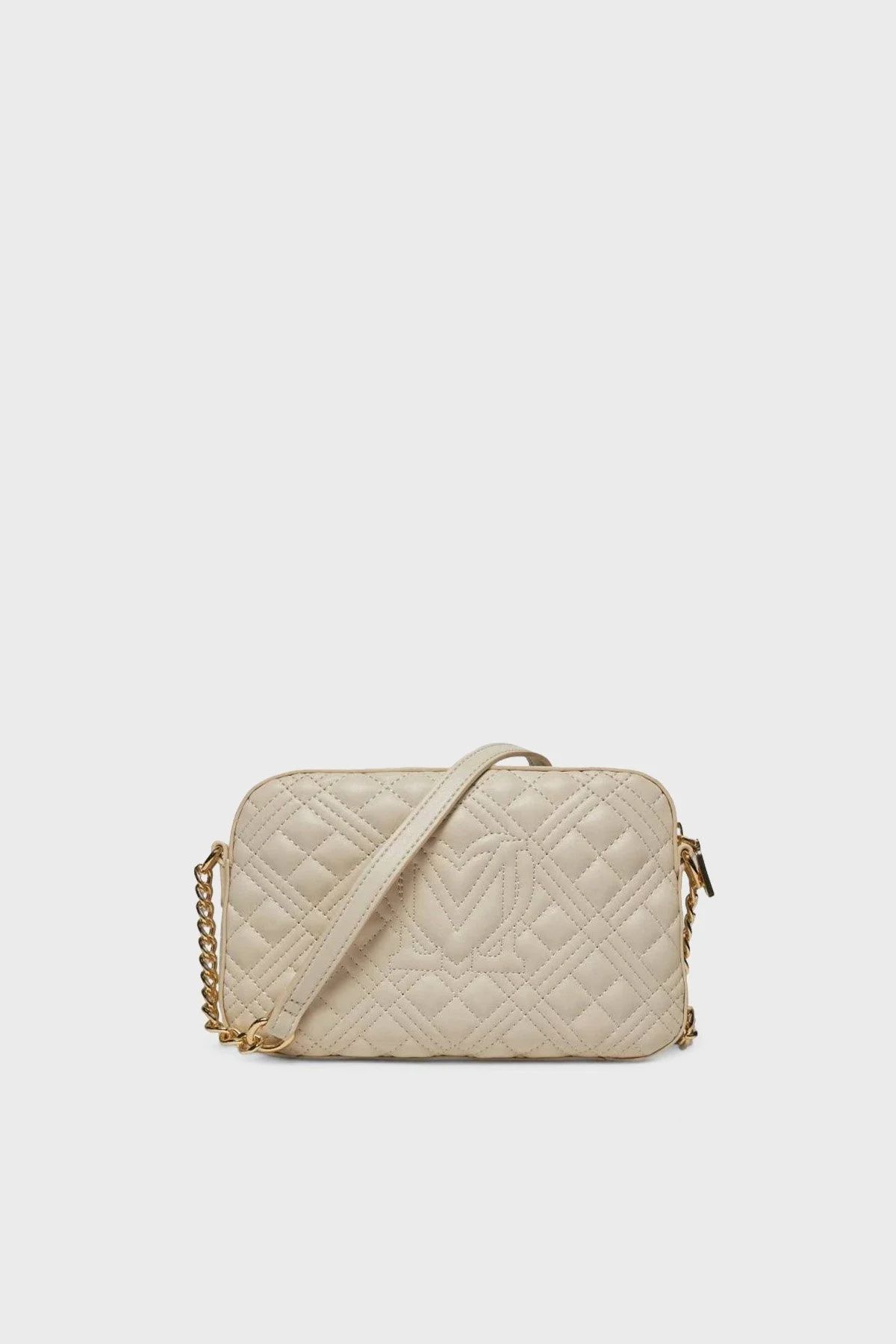 Love Moschino Logolu Ayarlanabilir Zincir Askılı Bayan Çanta JC4013PP1ILA0110 TAŞ - 2