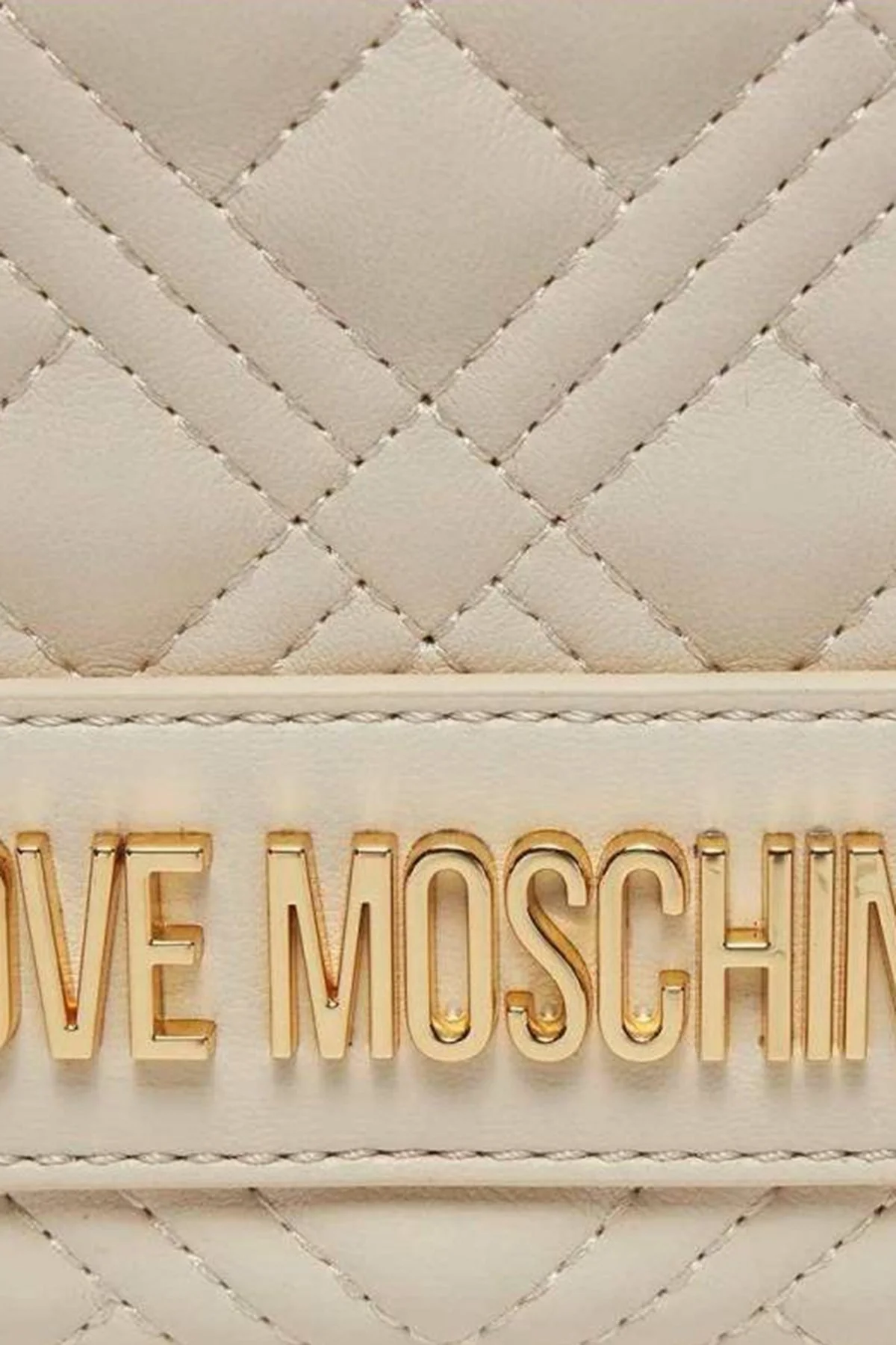 Love Moschino Logolu Ayarlanabilir Zincir Askılı Bayan Çanta JC4013PP1ILA0110 TAŞ - 4