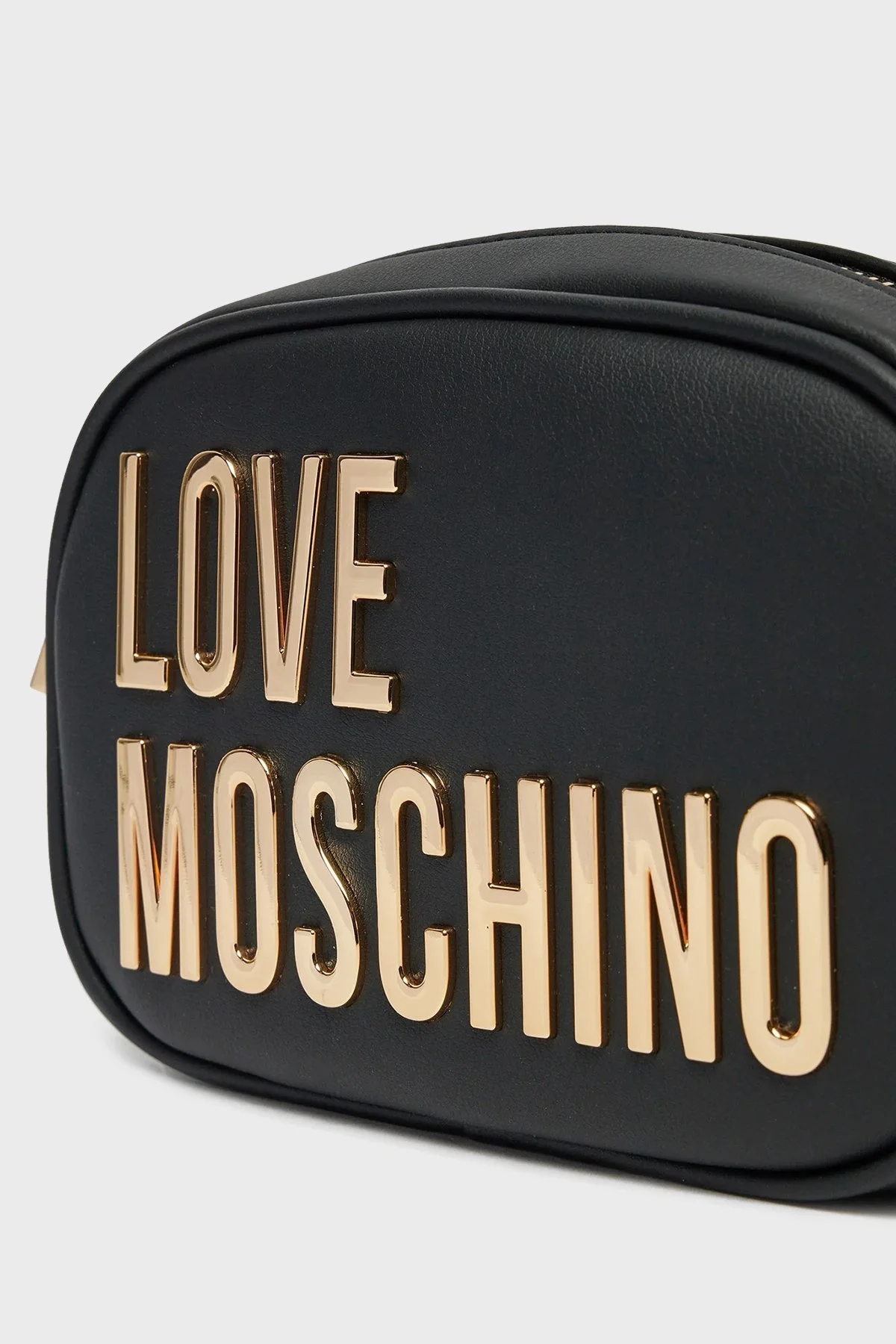 Love Moschino Logolu Ayarlanabilir Zincir Askılı Bayan Çanta JC4026PP1MKD0000 SİYAH - 4