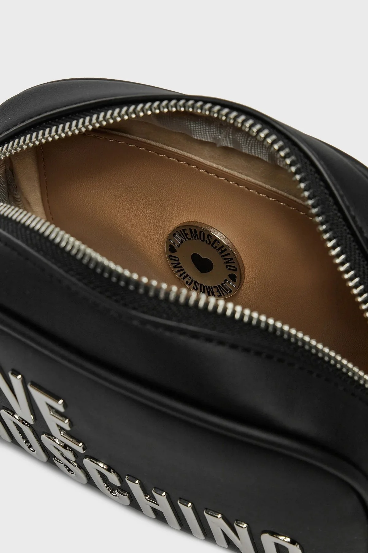 Love Moschino Logolu Ayarlanabilir Zincir Askılı Bayan Çanta JC4026PP1MKD000B SİYAH - 3