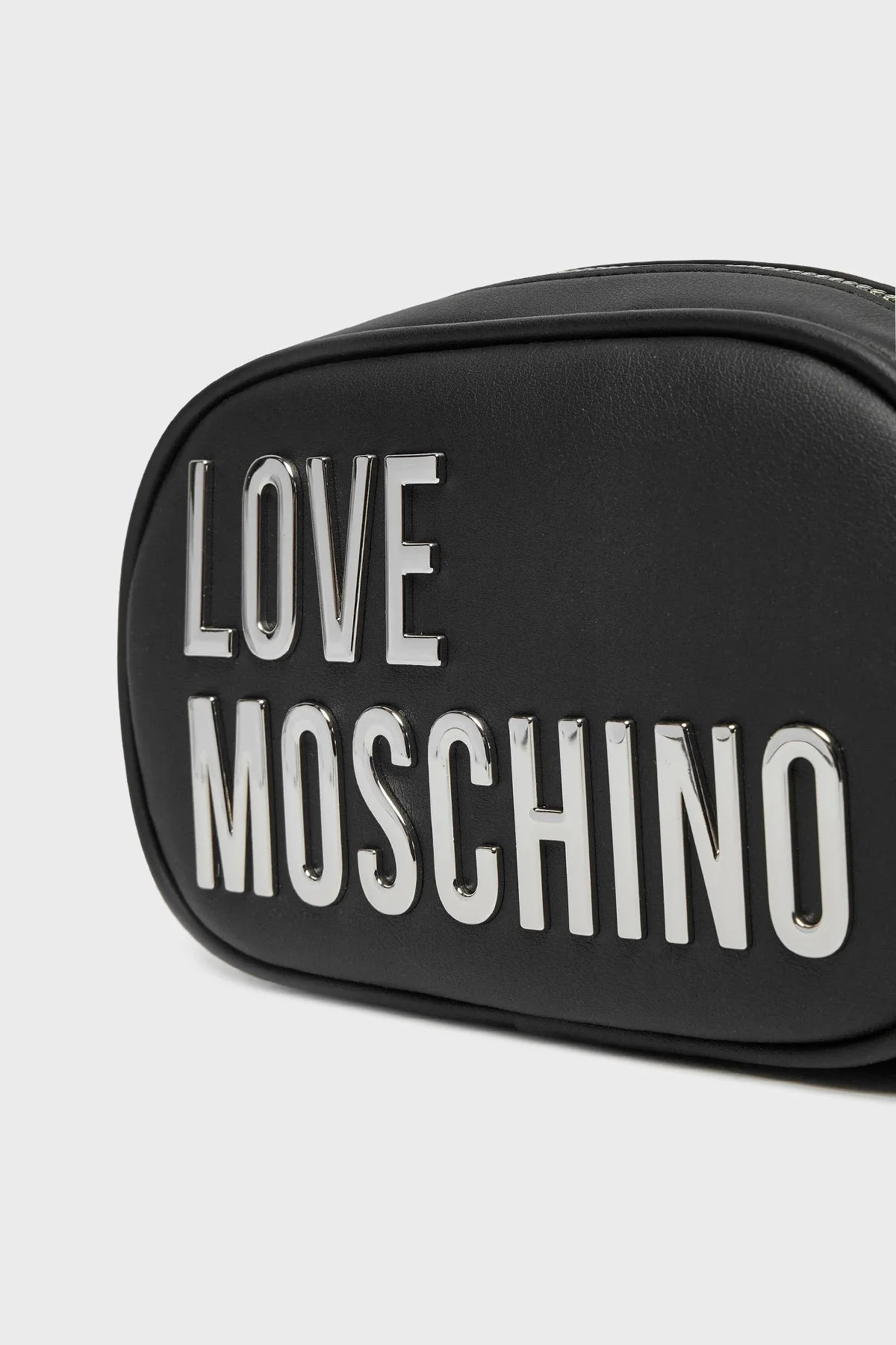 Love Moschino Logolu Ayarlanabilir Zincir Askılı Bayan Çanta JC4026PP1MKD000B SİYAH - 4
