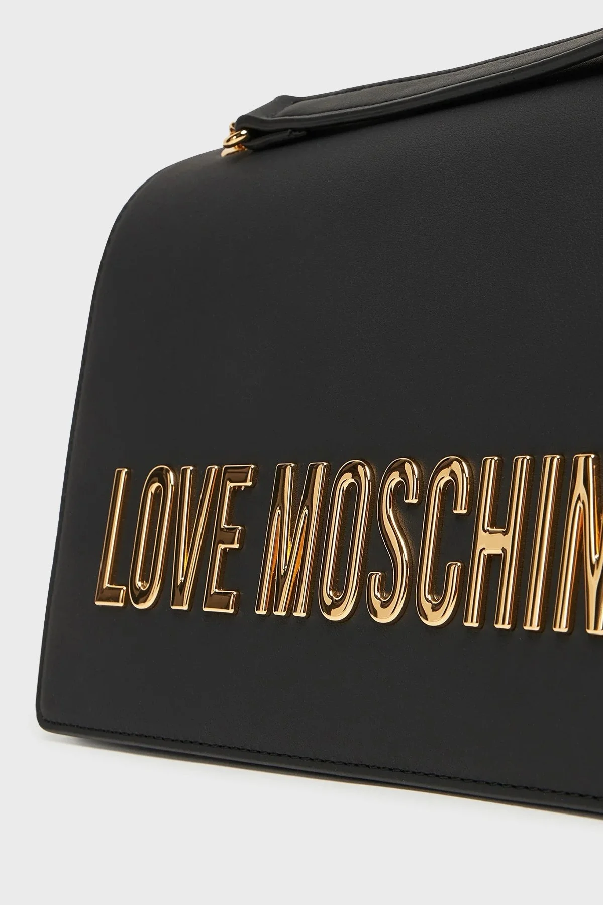 Love Moschino Logolu Ayarlanabilir Zincir Askılı Bayan Çanta JC4192PP1NKD0000 SİYAH - 6