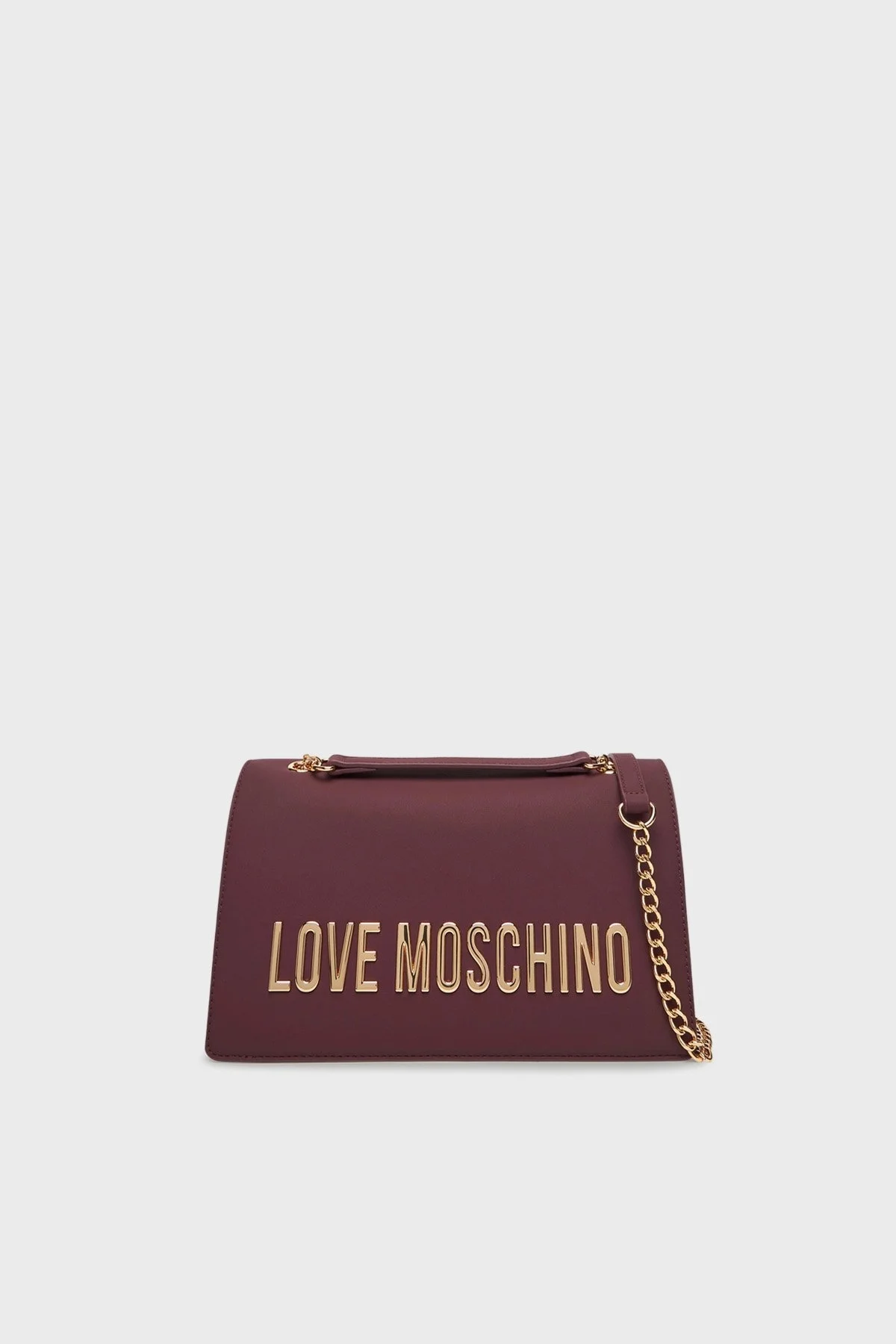 Love Moschino Logolu Ayarlanabilir Zincir Askılı Bayan Çanta JC4192PP1NKD0552 MOR - 1
