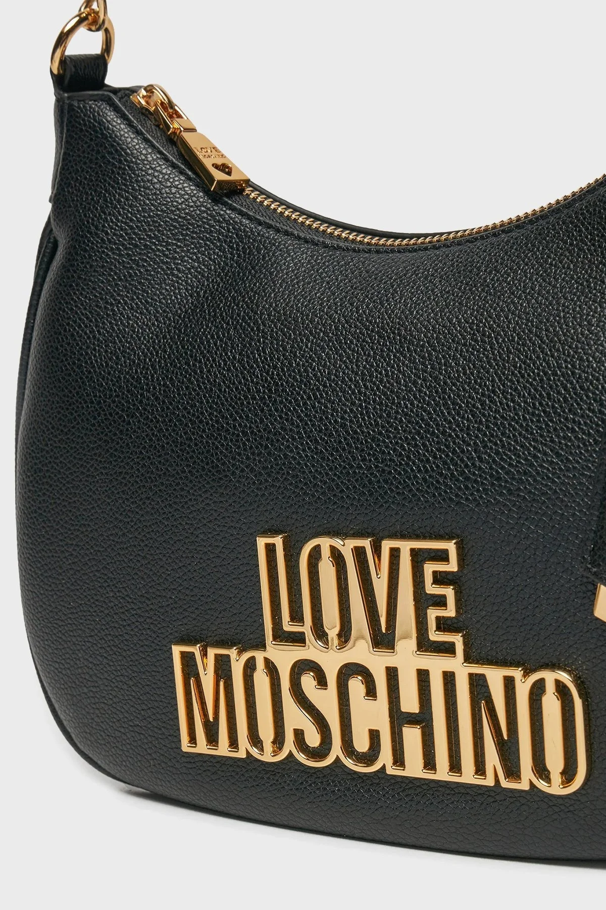Love Moschino Logolu Ayarlanabilir Zincir Askılı Bayan Çanta JC4335PP0LKO0000 SİYAH - 10