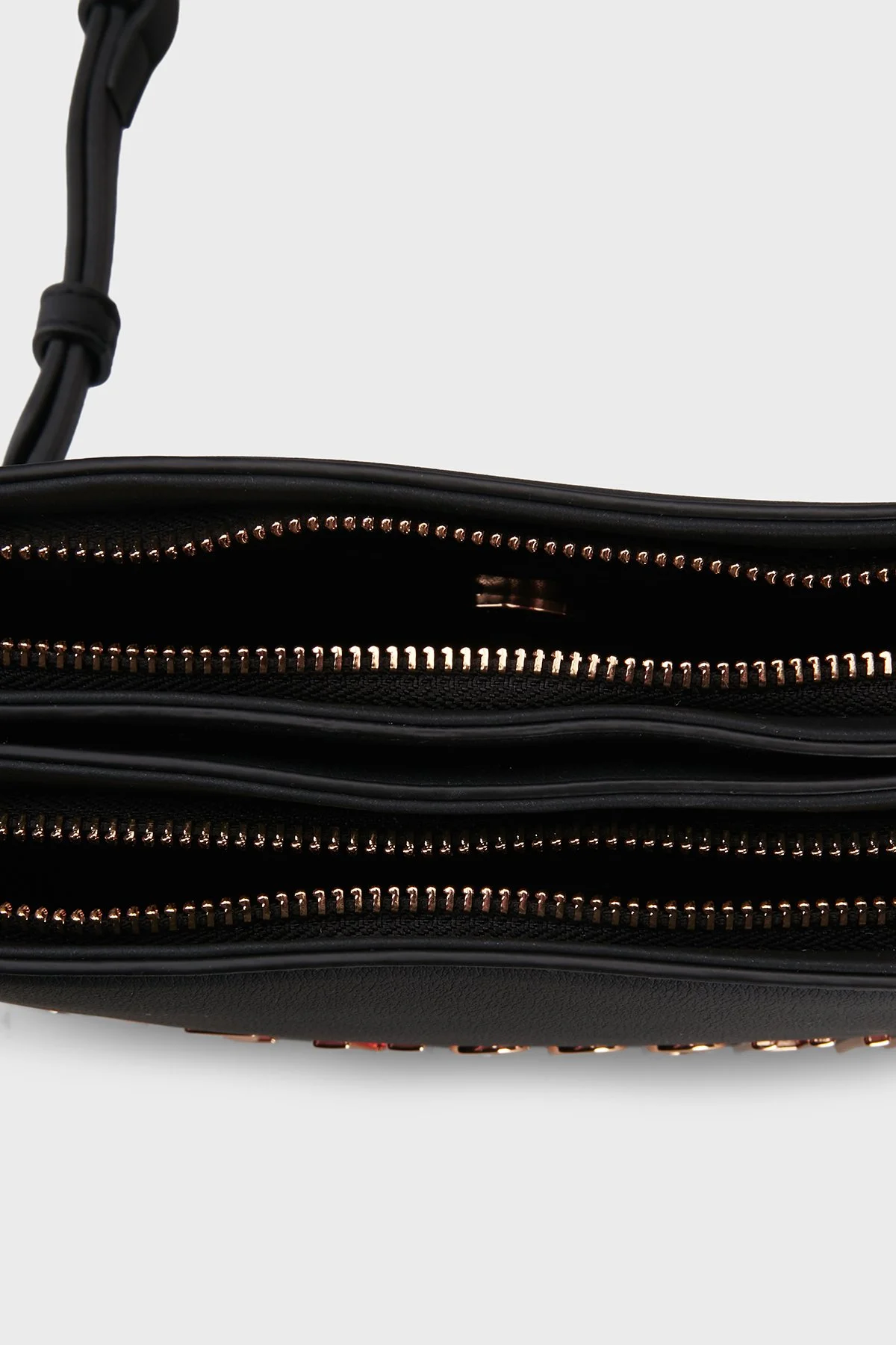 Love Moschino Logolu Ayarlanabilir Zincir Askılı Kadın Çanta JC4110PP1OKD0000 SİYAH - 4