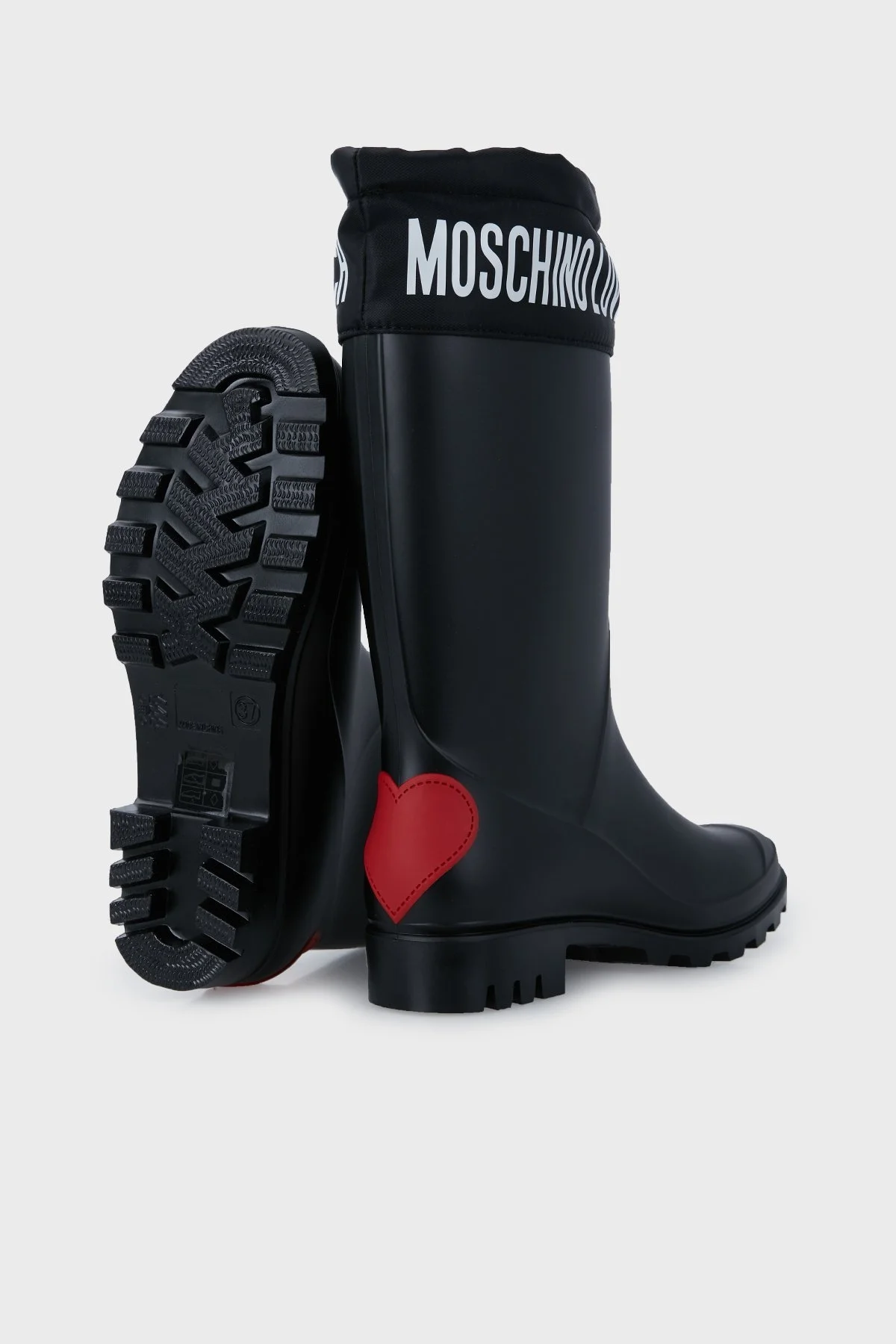 Love Moschino Logolu Bayan Çizme S JA24213G0DIR500A SİYAH - 4