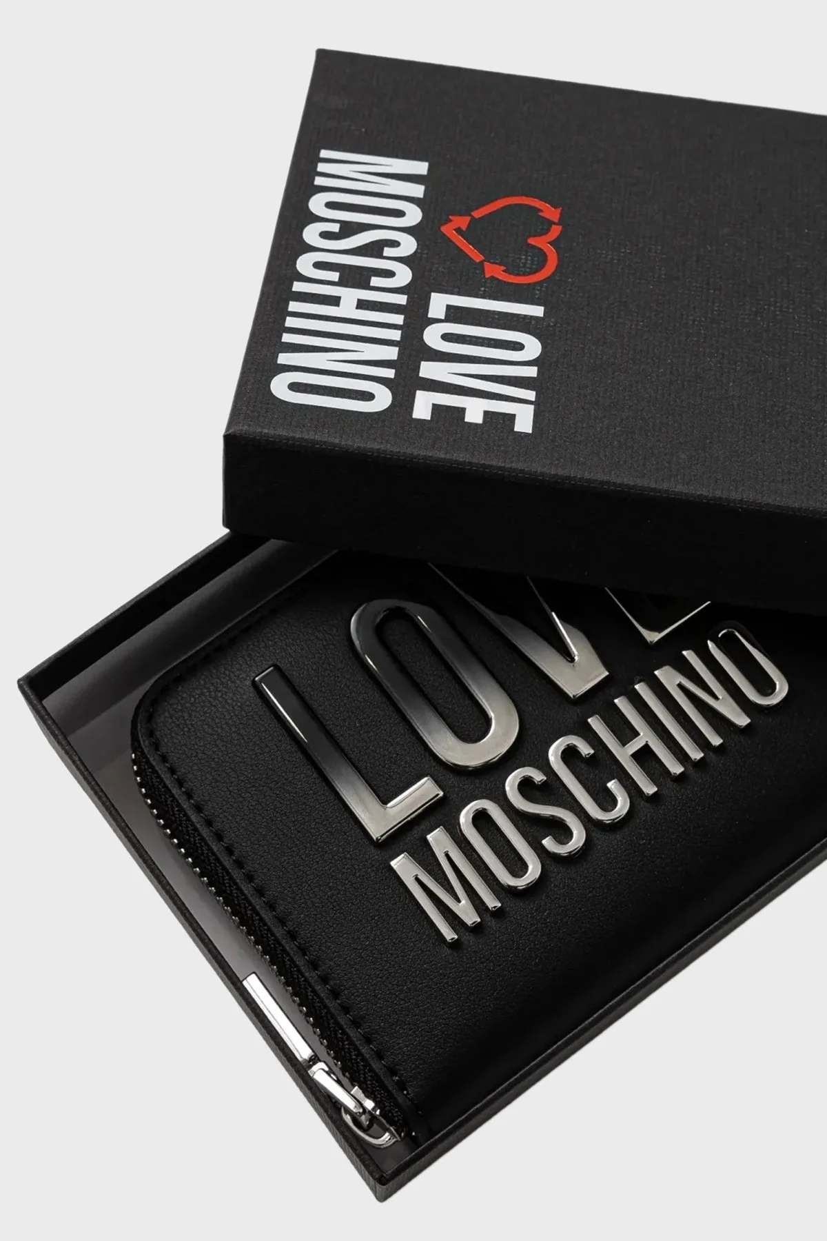 Love Moschino Logolu Bayan Cüzdan JC5732PP0MKD000B SİYAH - 5