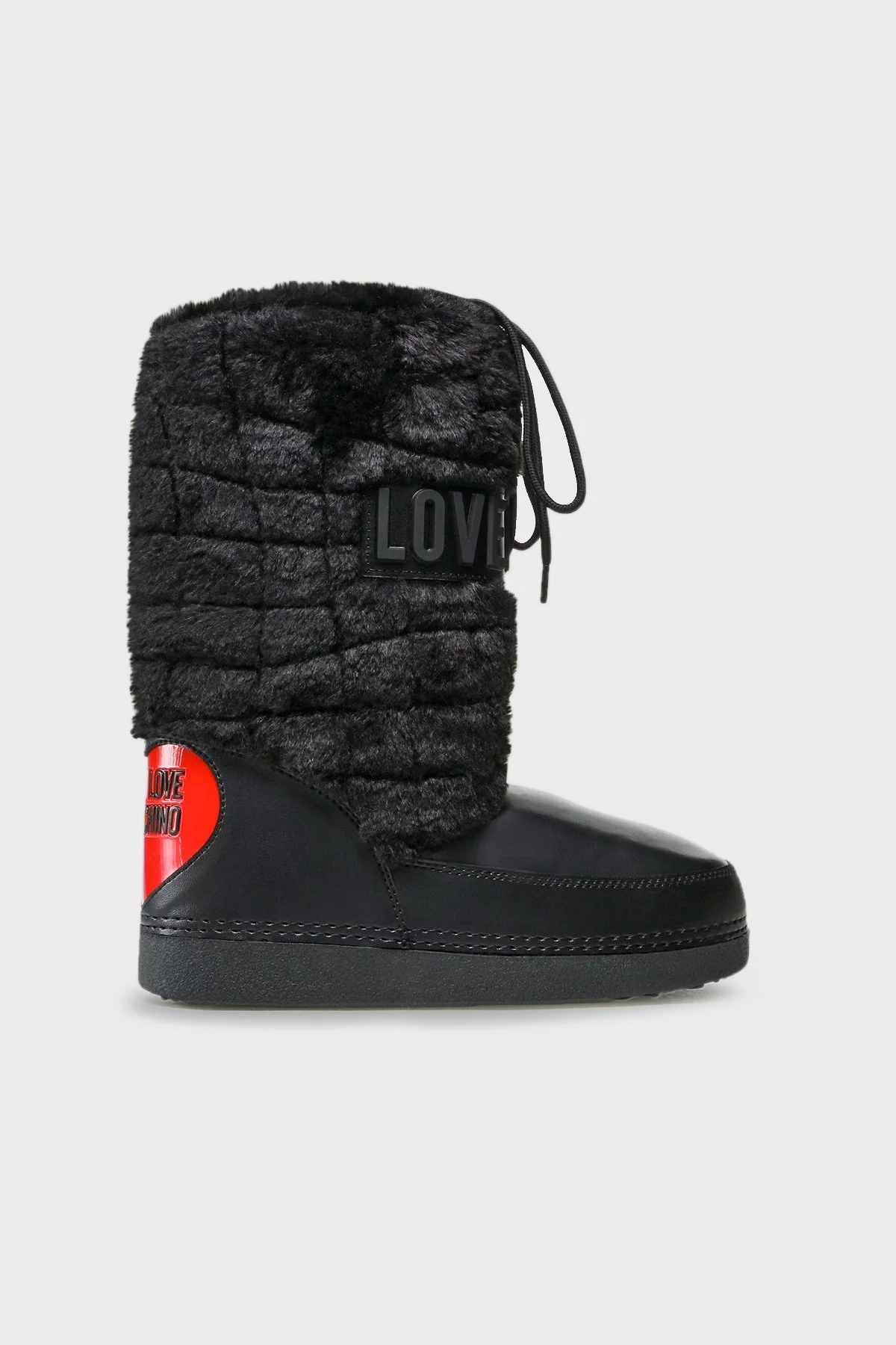 Love Moschino Logolu Bayan Kar Botu S JA24232G0DISN00A SİYAH - 1