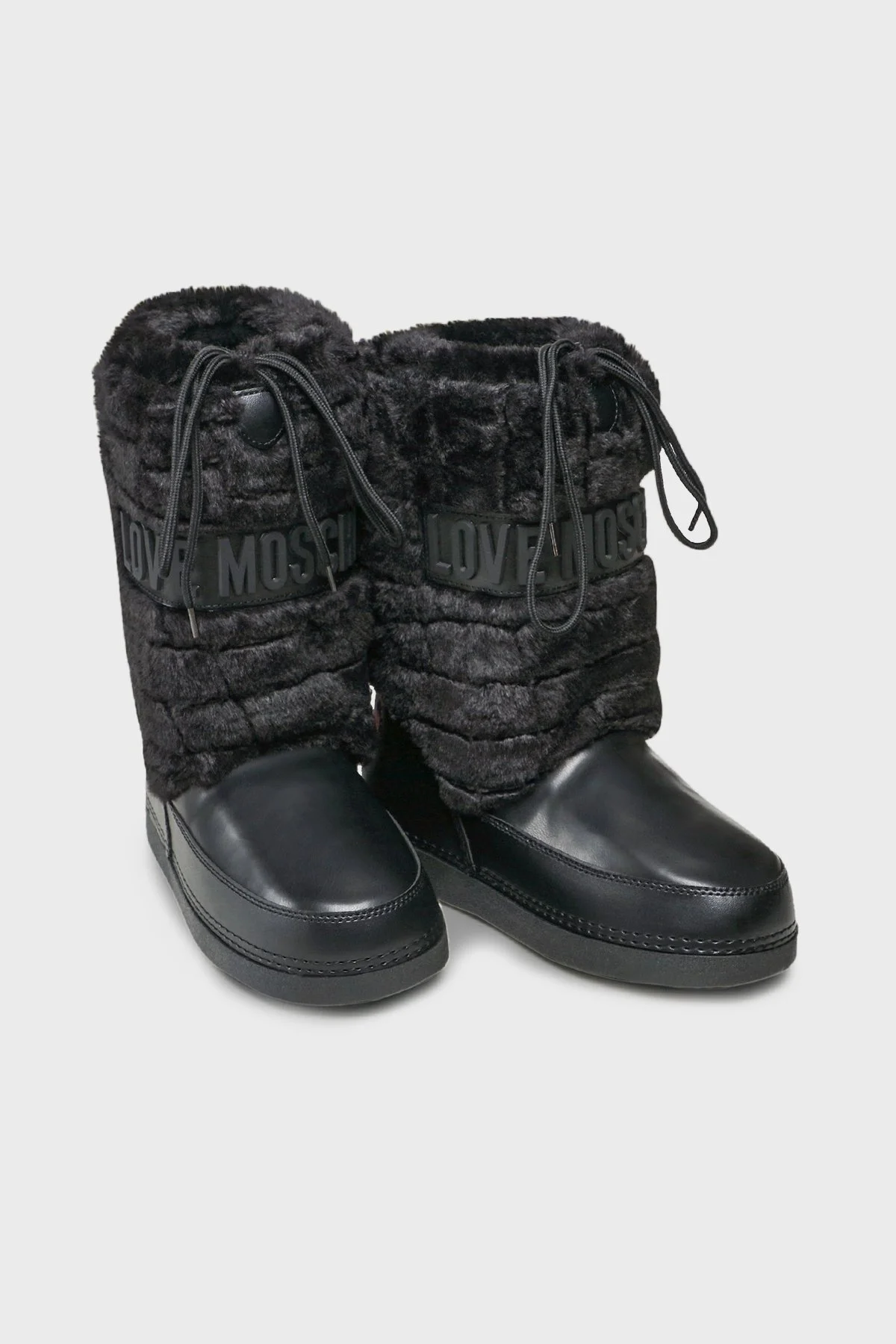 Love Moschino Logolu Bayan Kar Botu S JA24232G0DISN00A SİYAH - 2