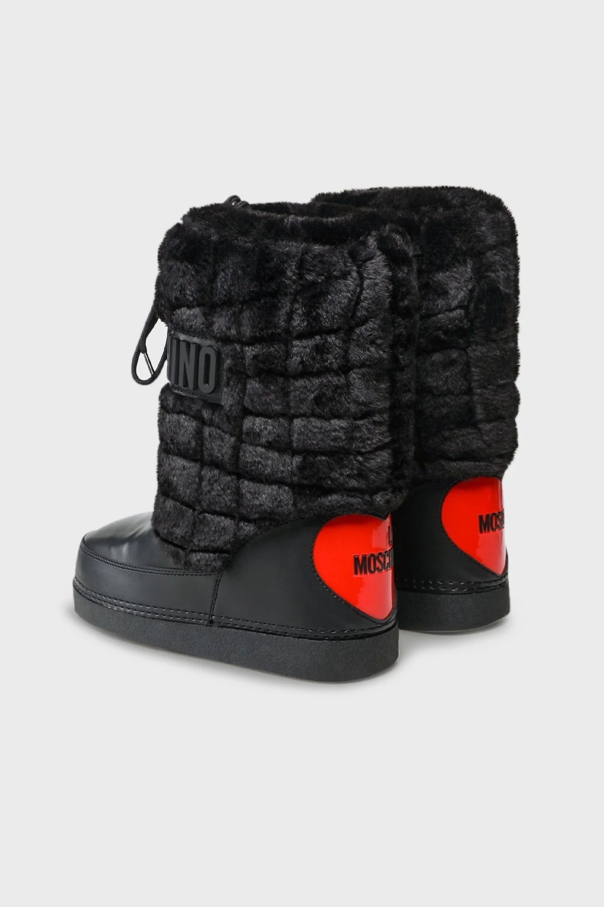 Love Moschino Logolu Bayan Kar Botu S JA24232G0DISN00A SİYAH - 3